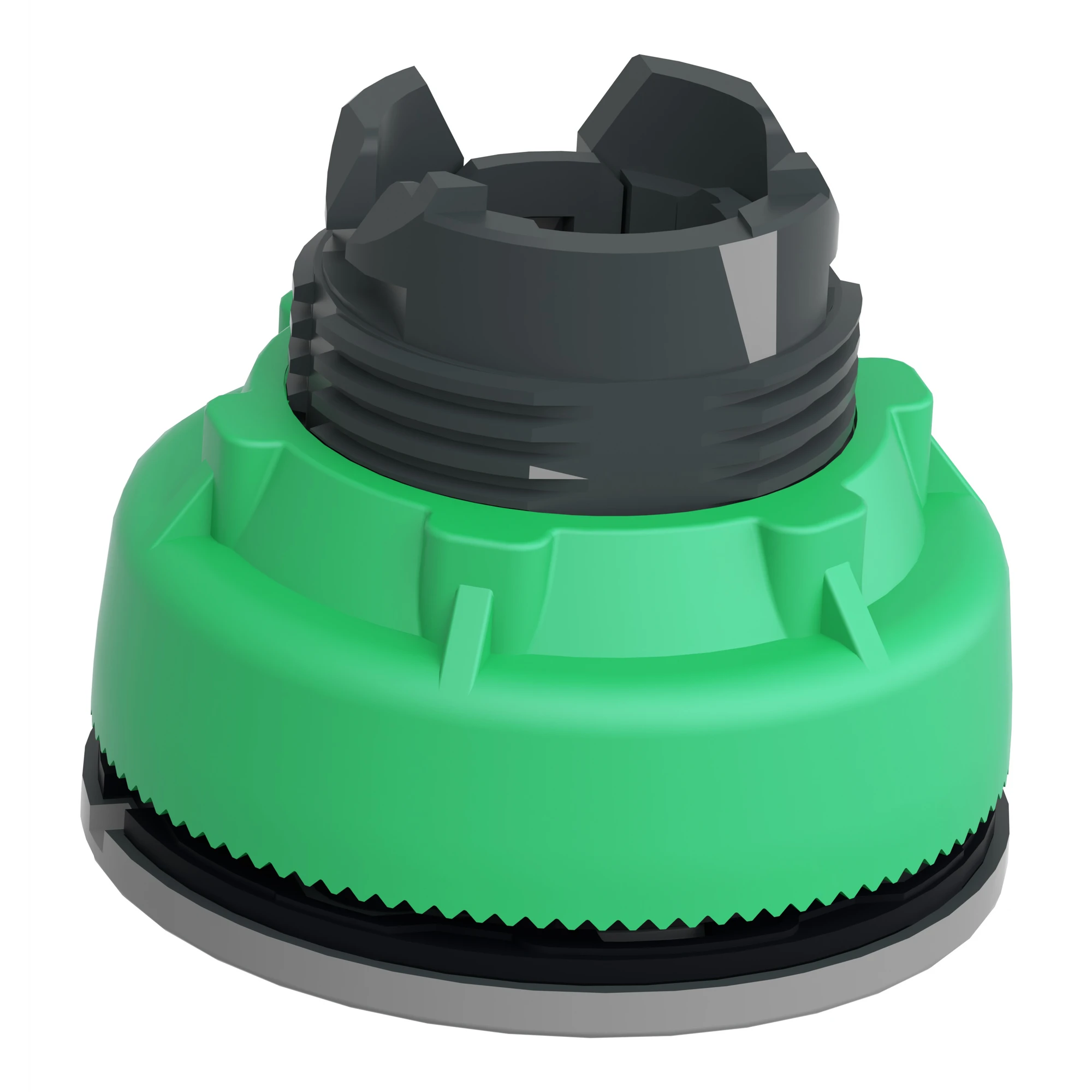 Schneider Electric ZB5FW133C0 Illuminated push-button, front element, Harmony XB5F, plastic, 30mm, light grey, green, protruding, for universal LED (img_007) Schneider Electric ZB5FW133C0 Illuminated push-button, front element, Harmony XB5F, plastic, 30mm, light grey, green, protruding, for universal LED (img_007)