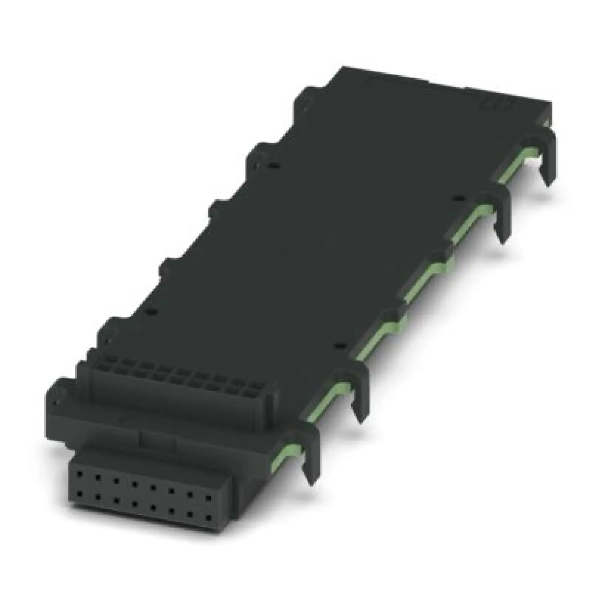 Phoenix Contact 2896306 DIN rail bus connector HBUS 107,6-16P-1S BK (img_001)