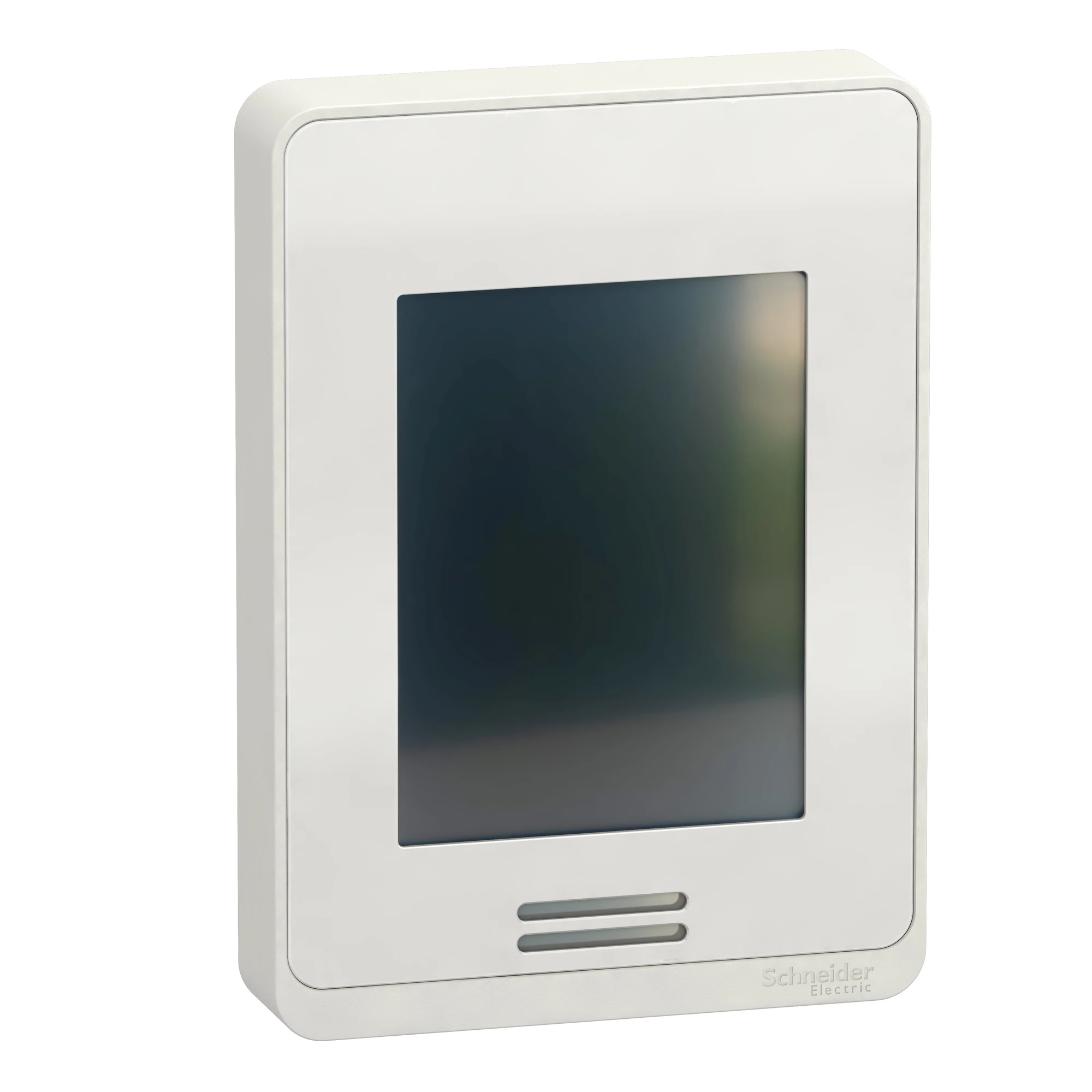 Schneider Electric TM172DCLWTHP Operator Terminal, Modicon M171/M172, Touchscreen, color, Temperature, Humidity, Presence, Wall Mounting, white (img_001)