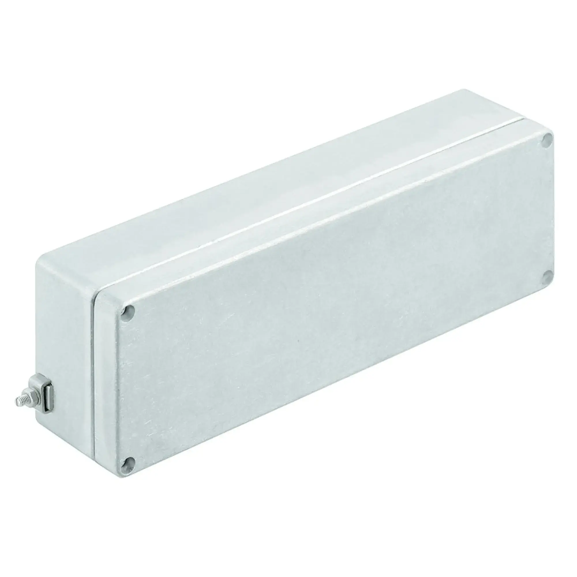 Weidmüller 9526900000 Ex metal housing, 250 x 80 x 55 mm, untreated, Flange plate: No, M4 torx stainless steel screws with slot (img_001)