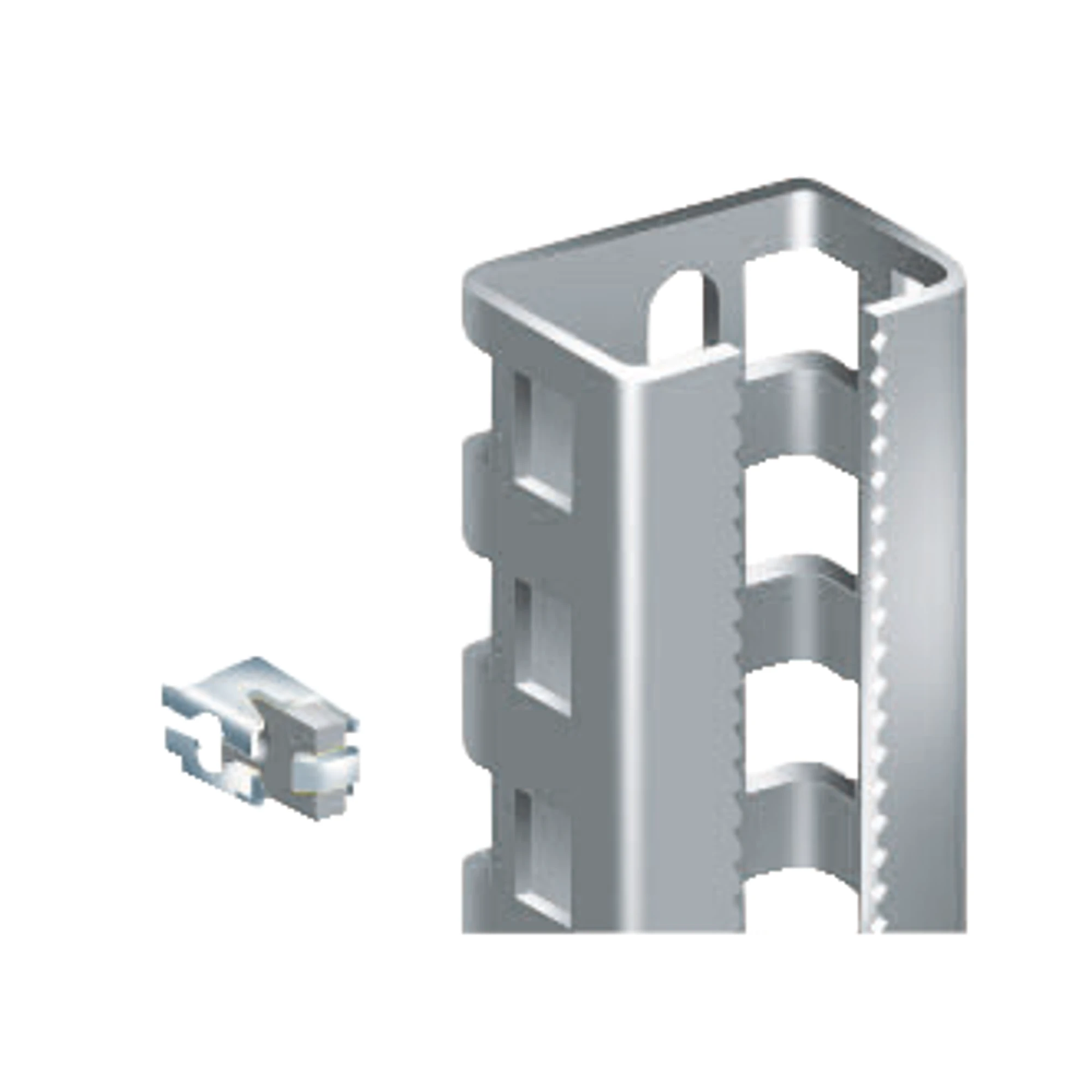 Schneider Electric NSYCNM6 Spacial SF/SM Nut, swivel, M6, pack of 50 (img_001) Schneider Electric NSYCNM6 Spacial SF/SM Nut, swivel, M6, pack of 50 (img_001)