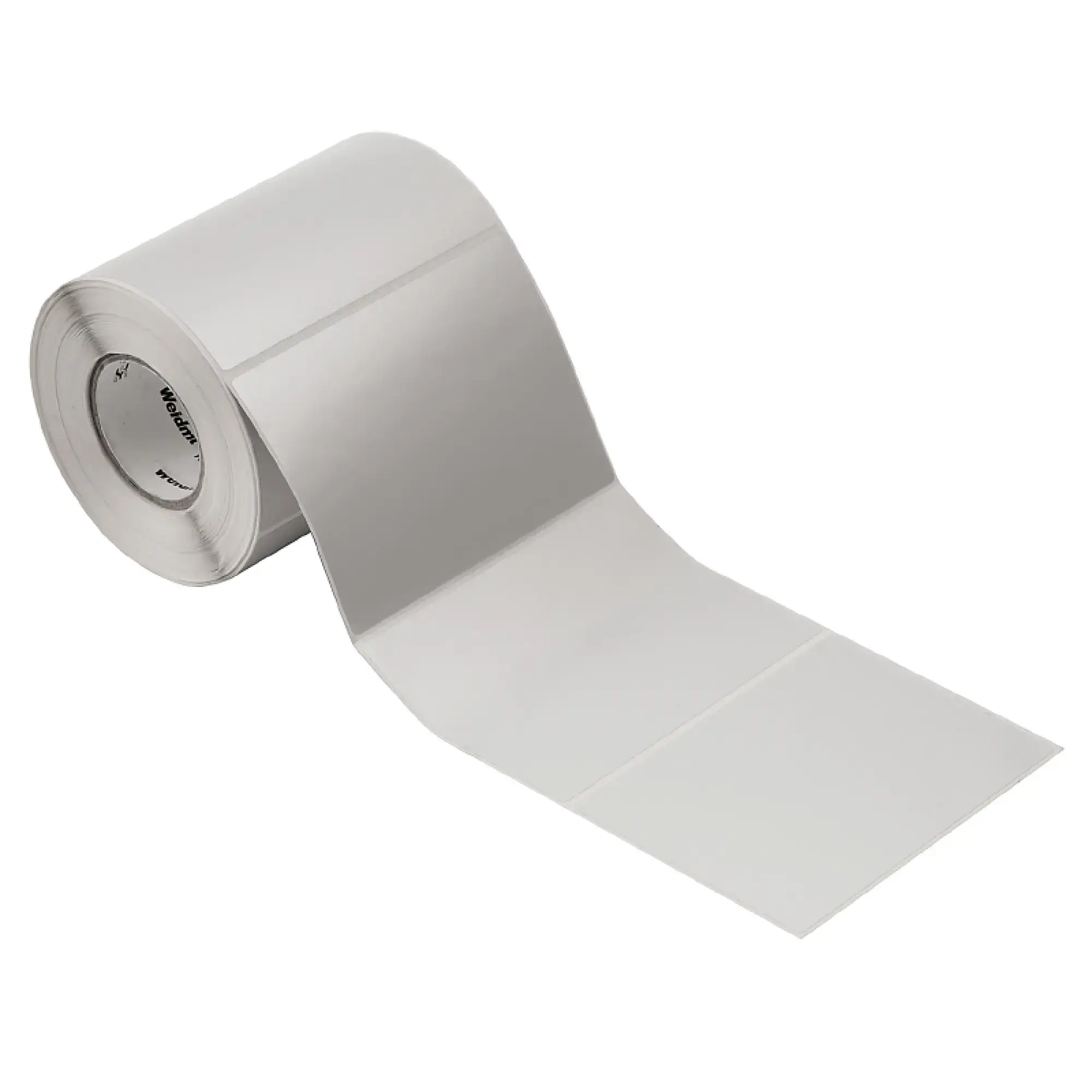 Weidmüller 1762960001 Device marking, Width: 101 mm, Polyester, silver, Operating temperature range: -40...150 °C (img_001)