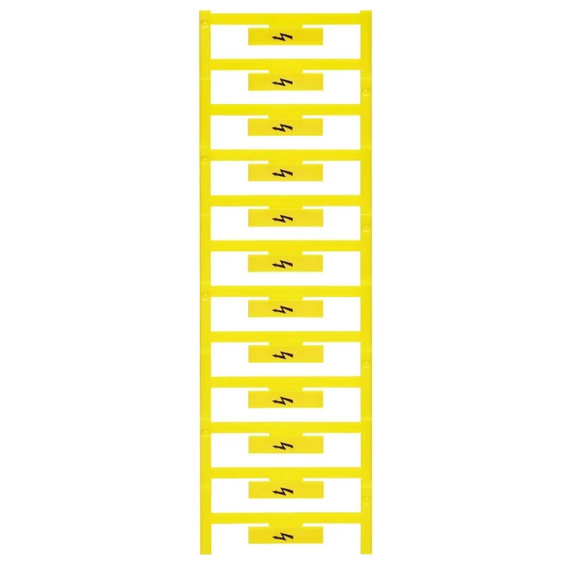 Weidmüller 1120470000 Terminal marking, yellow, Pitch in mm: 8.00, Printed characters: Symbols, Width: 8 mm, Height: 33.3 mm (img_001) Weidmüller 1120470000 Terminal marking, yellow, Pitch in mm: 8.00, Printed characters: Symbols, Width: 8 mm, Height: 33.3 mm (img_001)