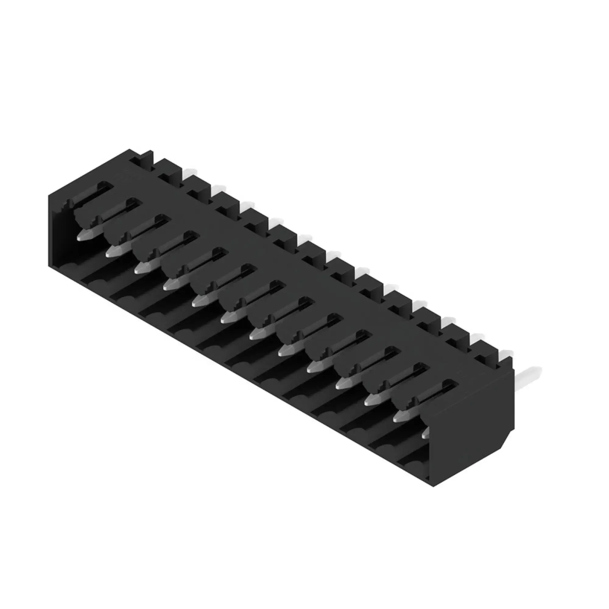 Weidmüller 1043160000 PCB connector (board connection), 160 V, 15 A, Pitch in mm: 3.50, Number of poles: 13, THT/THR solder connection, Tray (img_001)