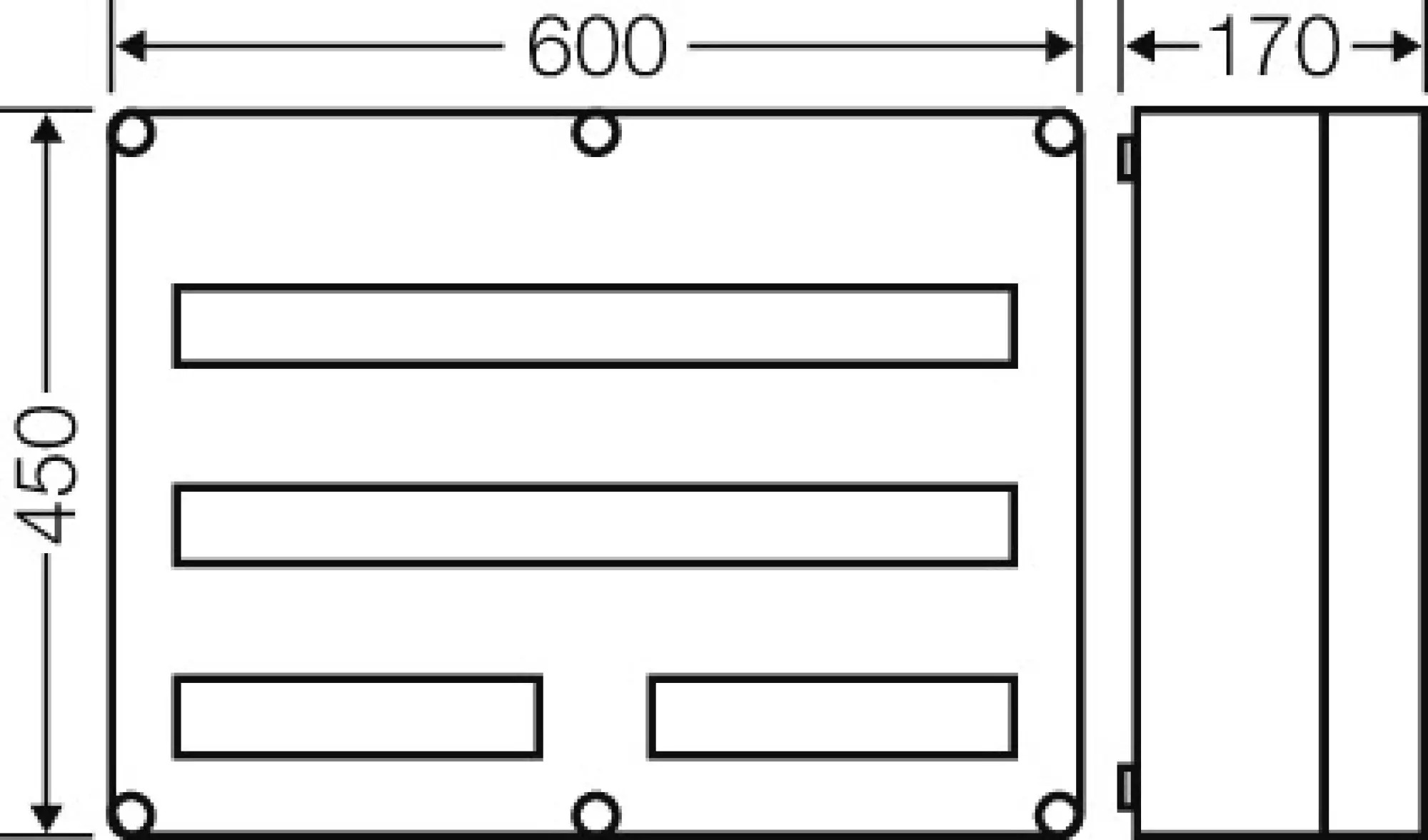 Hensel 20001320 Mi-Automatengehäuse, 80 Teilungseinh., ohne PE- und N-Klemmen Mi 1683 (img_003) Hensel 20001320 Mi-Automatengehäuse, 80 Teilungseinh., ohne PE- und N-Klemmen Mi 1683 (img_003)