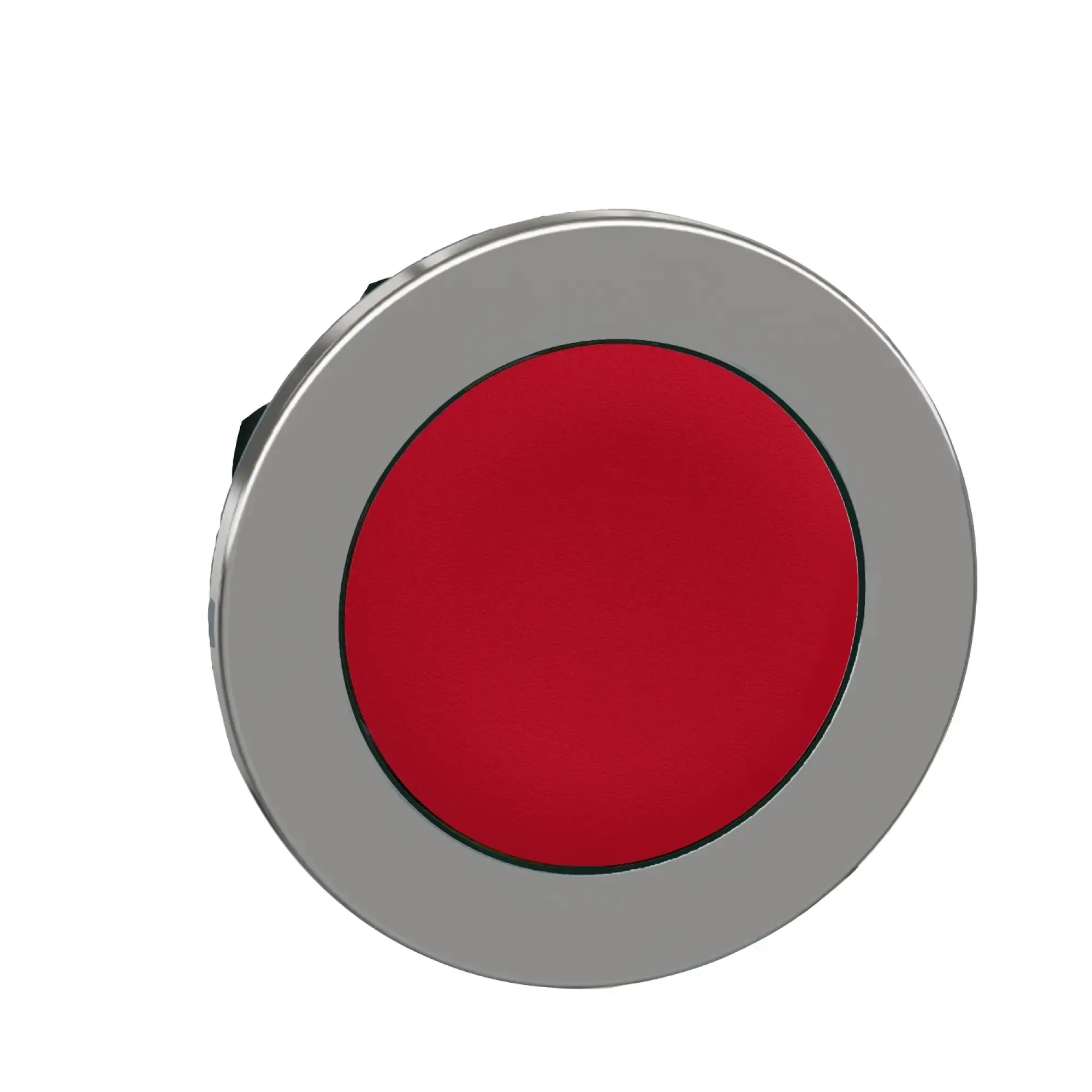 Schneider Electric ZB4FA4 Pushbutton, Front Element, Harmony XB4F, Metal, 30mm, Red, Unlabeled, Momentary (img_004)