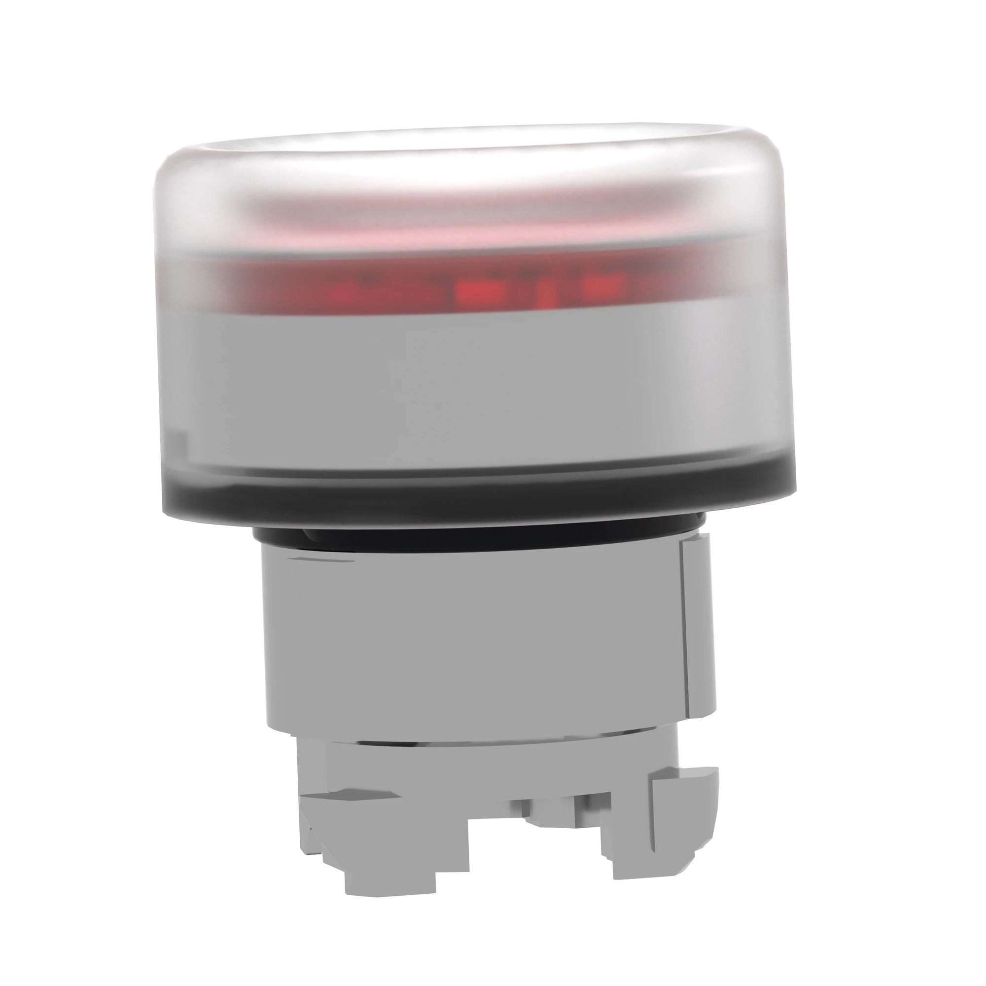 Schneider Electric ZB4BP48 Push button, front element, Harmony XB4, metal, 22mm, red, unlabeled, momentary, with protective cap, for insert label (img_005)