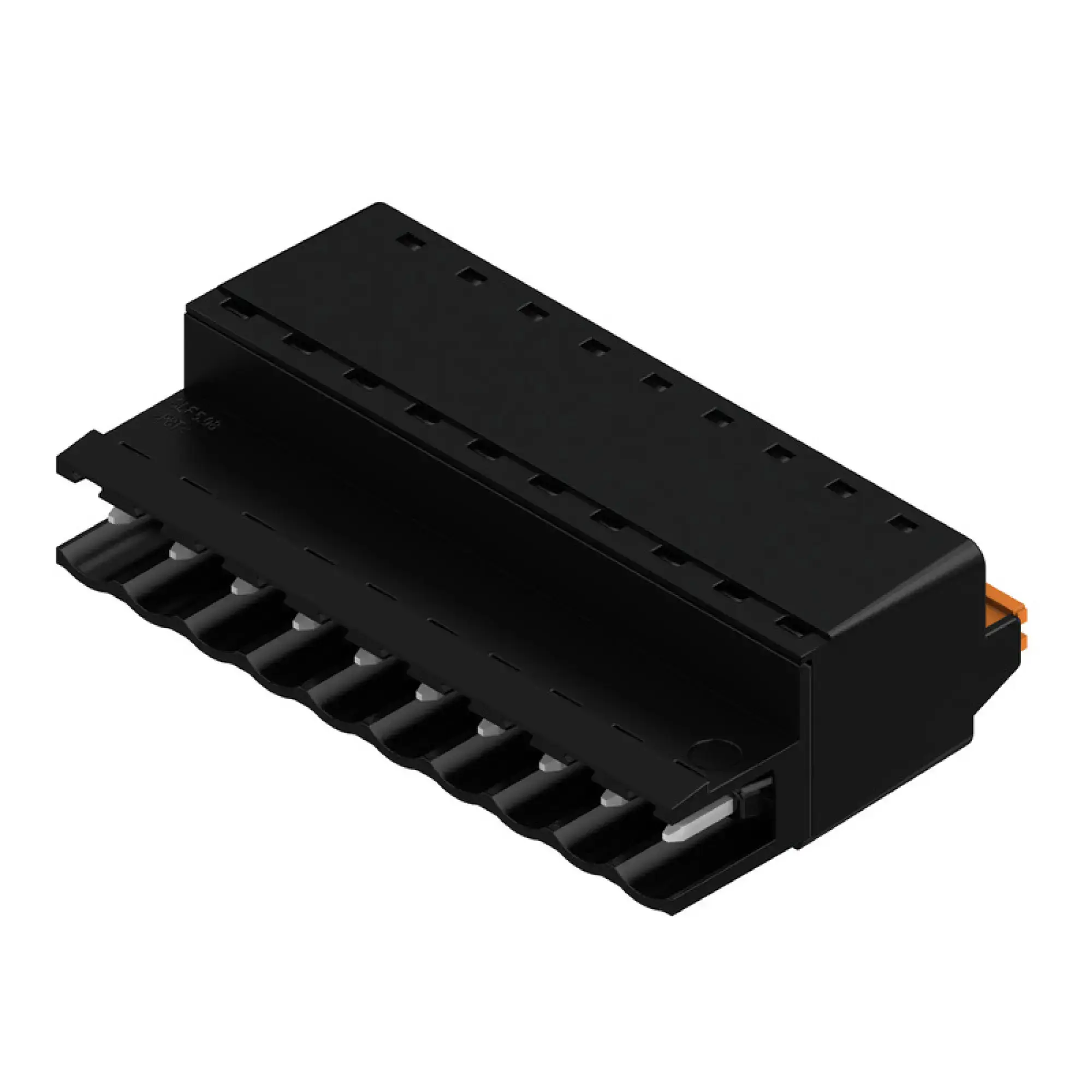 Weidmüller 1335710000 PCB connector (wire connection), 320 V, 25.9 A, Pitch in mm: 5.08, 3.31 mm², Number of poles: 10, PUSH IN with actuator, Box (img_001)