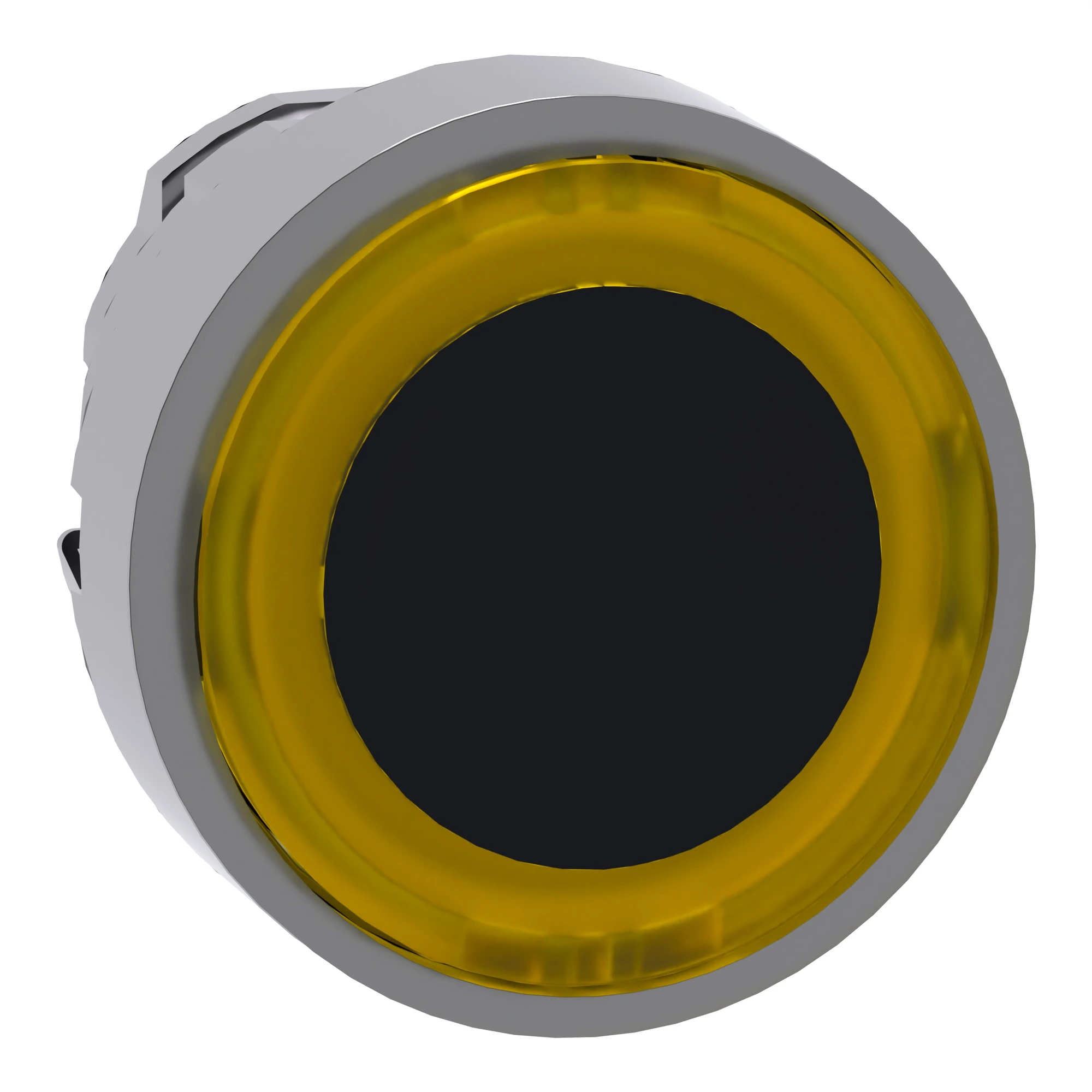Schneider Electric ZB4BW983 Illuminated push button, front element, Harmony XB4, metal, 22mm, yellow, illuminated ring, for universal LED (img_001) Schneider Electric ZB4BW983 Illuminated push button, front element, Harmony XB4, metal, 22mm, yellow, illuminated ring, for universal LED (img_001)