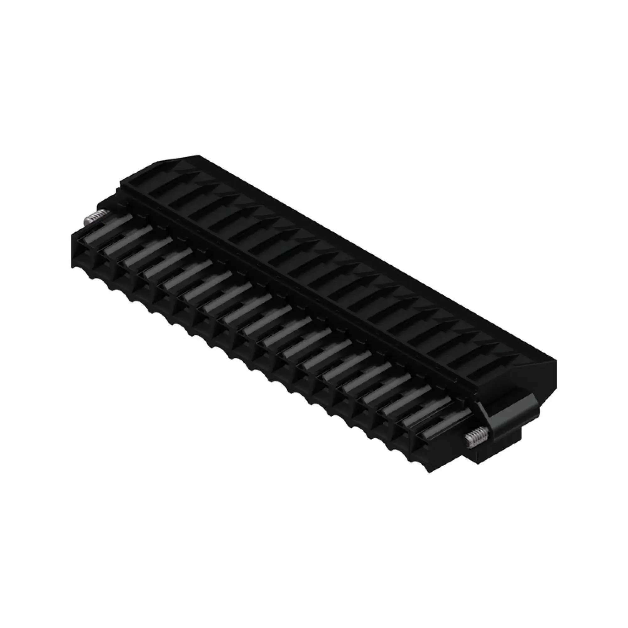 Weidmüller 1640320000 PCB connector (wire connection), 160 V, 12 A, Pitch in mm: 3.50, 1.5 mm², Number of poles: 18, Clamping yoke connection, Box (img_001)