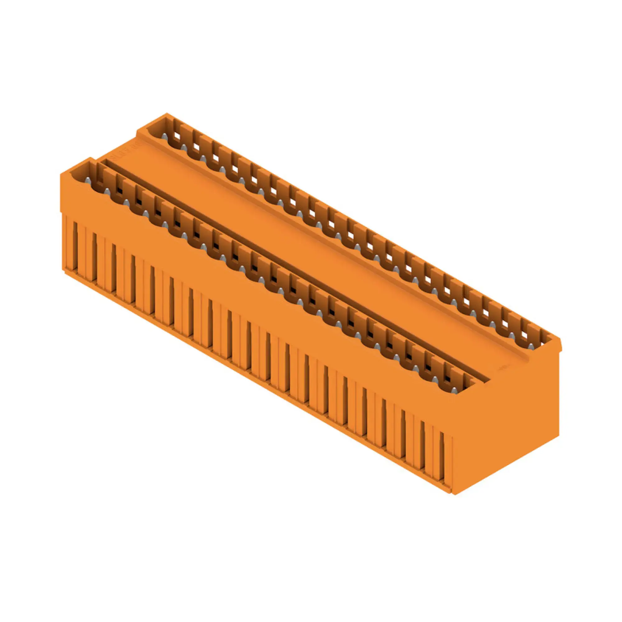Weidmüller 1602570000 PCB connector (board connection), 250 V, 11 A, Pitch in mm: 5.08, Number of poles: 40, THT solder connection, Box (img_001)