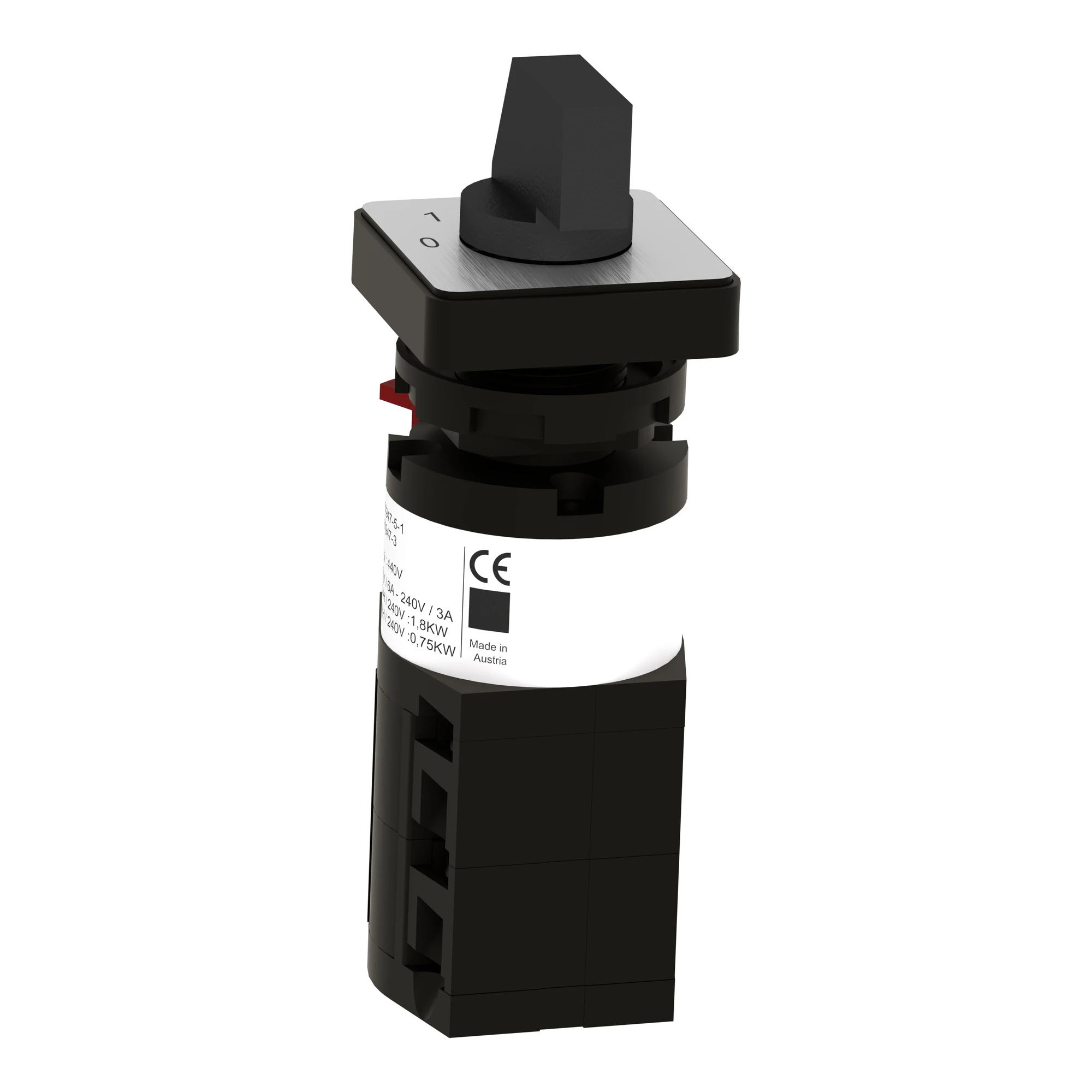 Schneider Electric K10C003QCH Step switch, 1p, 45°, 10A, for cam switch Ø 16 or 22mm (img_005)