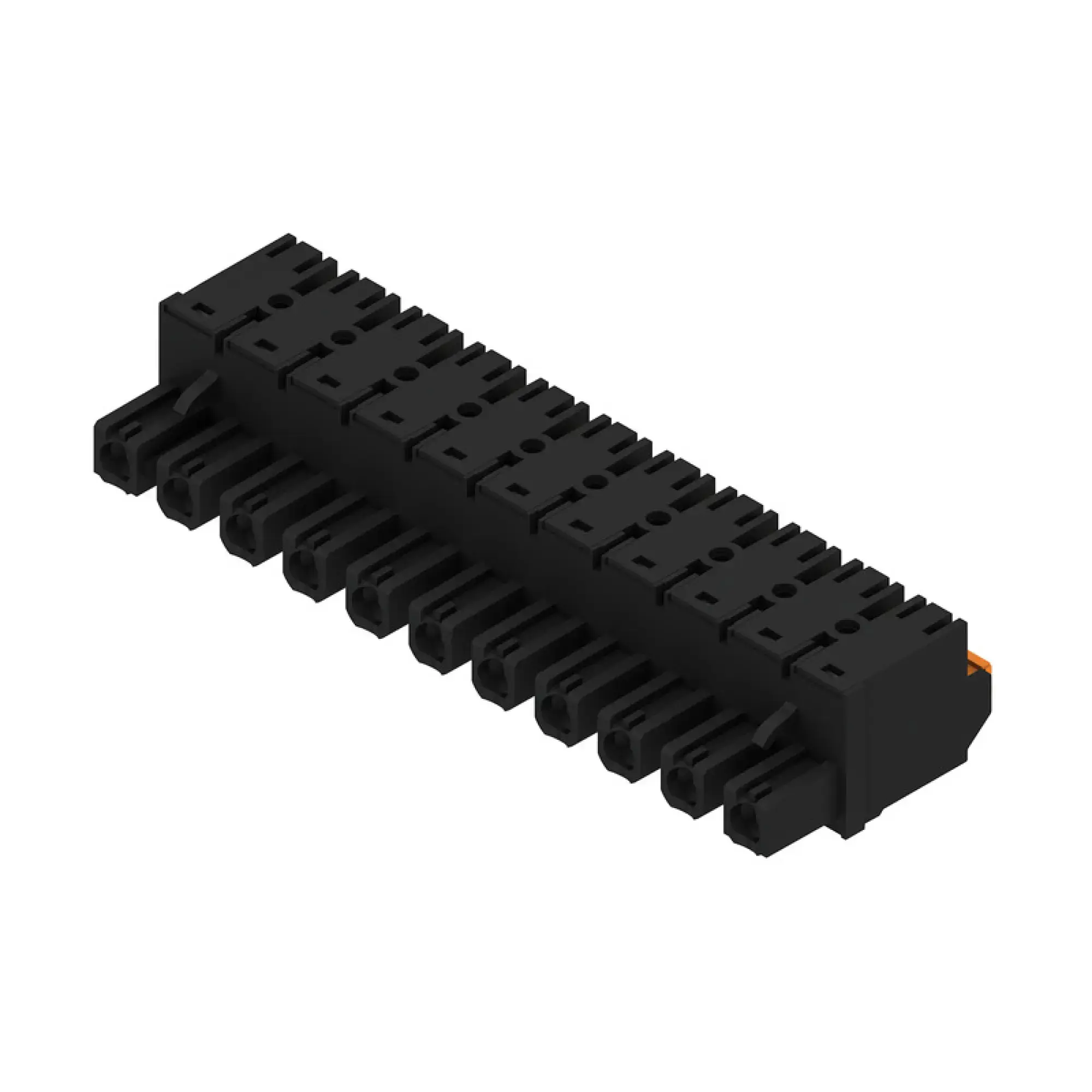 Weidmüller 1227390000 PCB connector (wire connection), 1000 V, 29 A, Pitch in mm: 7.62, 2.5 mm², Number of poles: 11, PUSH IN with actuator, Box (img_001) Weidmüller 1227390000 PCB connector (wire connection), 1000 V, 29 A, Pitch in mm: 7.62, 2.5 mm², Number of poles: 11, PUSH IN with actuator, Box (img_001)