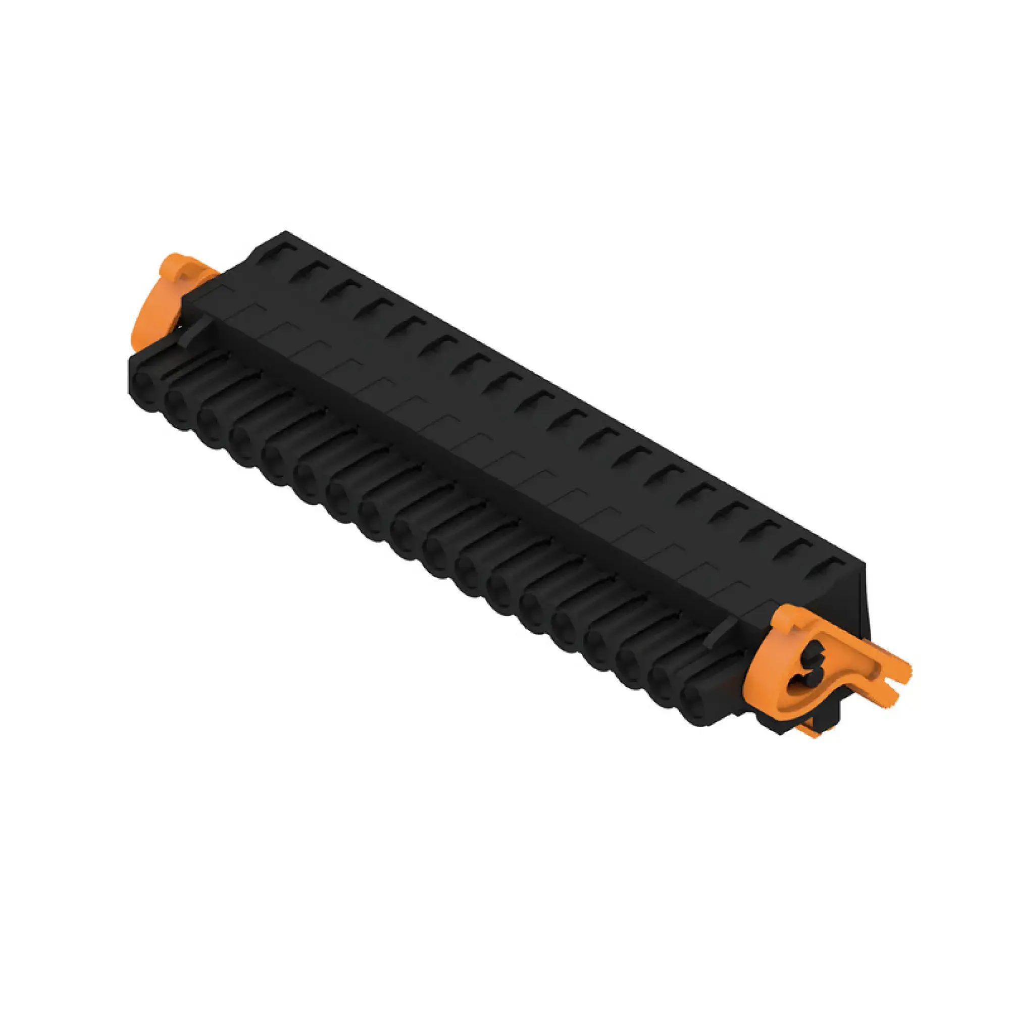 Weidmüller 1982470000 PCB connector (wire connection), 320 V, 24 A, Pitch in mm: 5.08, 3.31 mm², Number of poles: 18, PUSH IN with actuator, Box (img_001) Weidmüller 1982470000 PCB connector (wire connection), 320 V, 24 A, Pitch in mm: 5.08, 3.31 mm², Number of poles: 18, PUSH IN with actuator, Box (img_001)