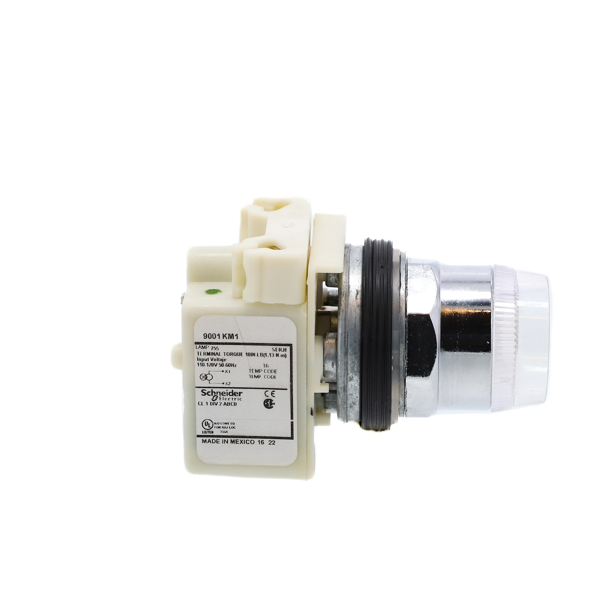 Schneider Electric 9001K1L1 Illuminated push-button, Type K, Ø 30, round, momentary contact (img_005) Schneider Electric 9001K1L1 Illuminated push-button, Type K, Ø 30, round, momentary contact (img_005)