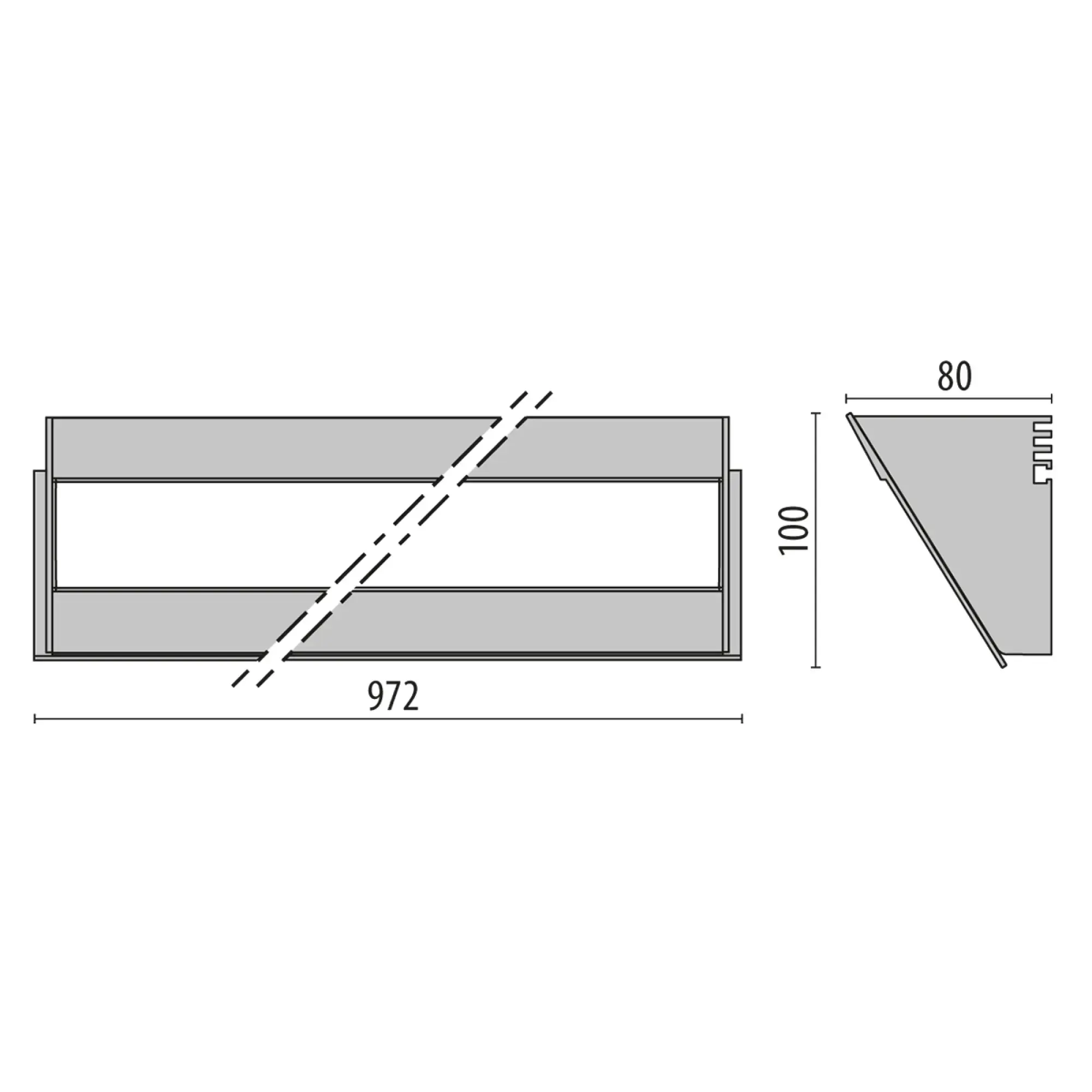 Performance iN Lighting 304947 LED-Lineare Anbauleuchte 4000K 40W statisch symmetrische Optik gebündelt 304947 (img_002)