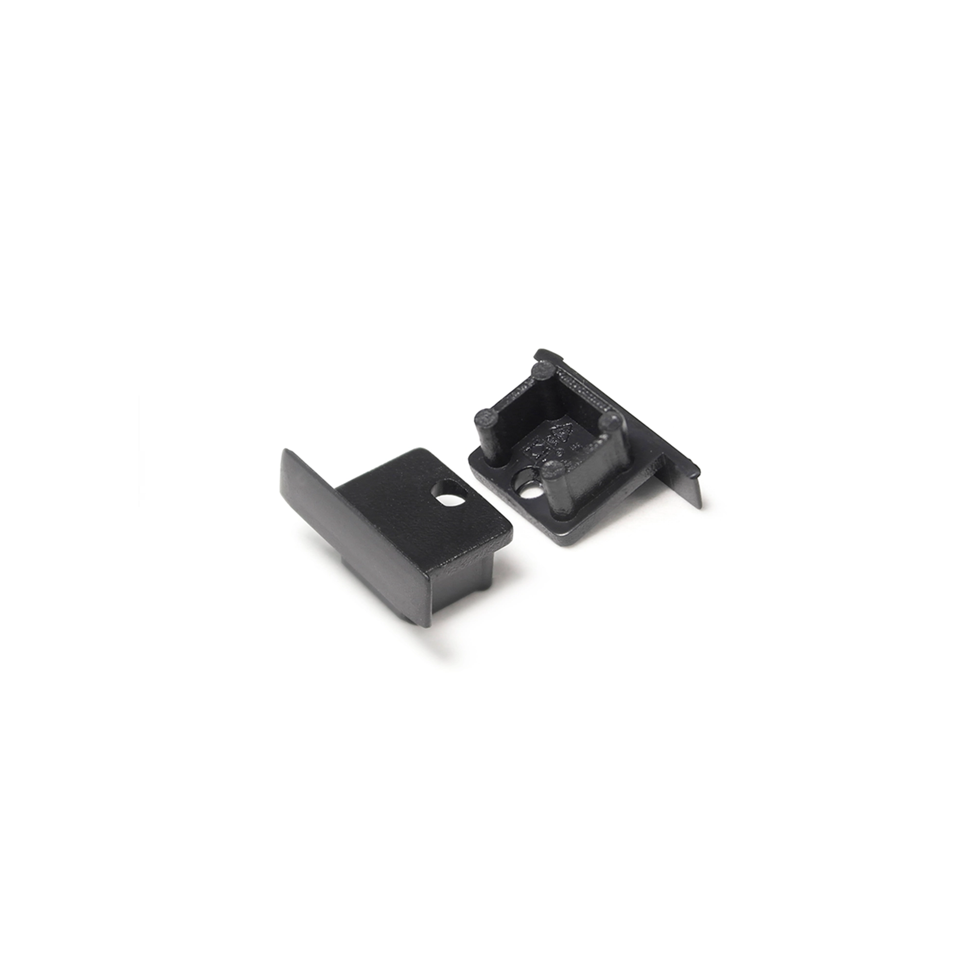 WSU Lights Endcap with Cable opening Mounting Smart 10mm (2 Piece)