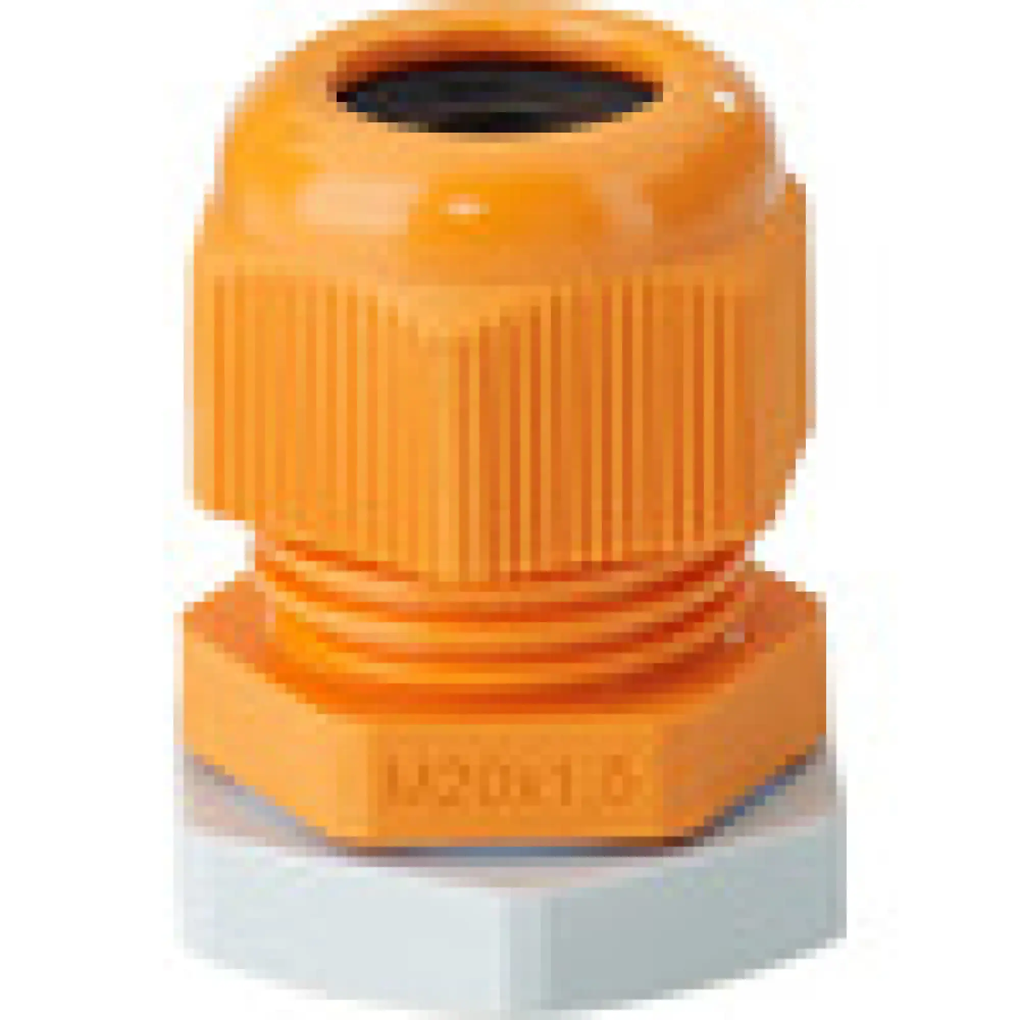 Hensel 36001034 Anbau-Kabelstutzen, IP 66, M 20, orange Glühdrahtprüfung IEC 60695-2: 960 °C AKMF 20 (img_001)
