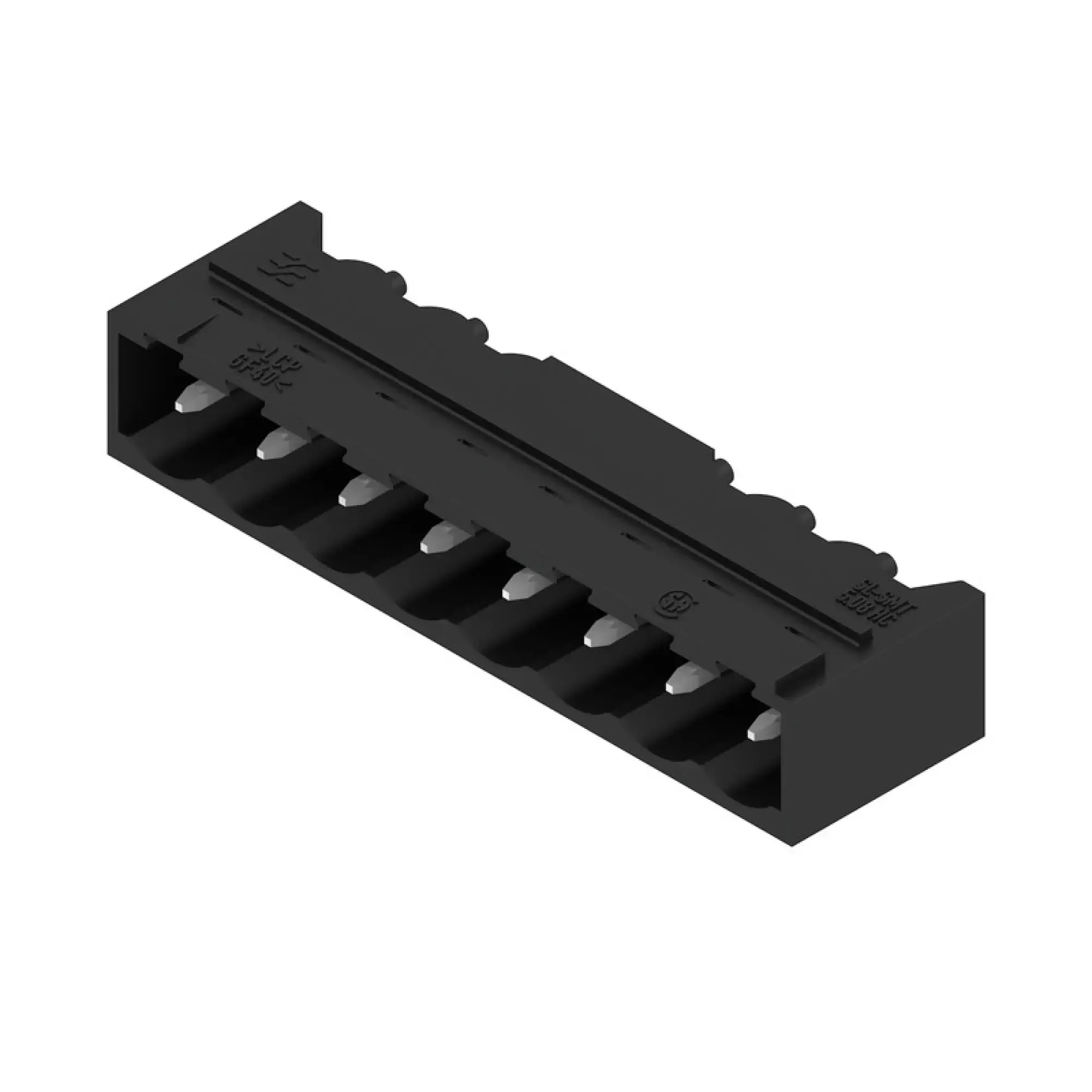 Weidmüller 1780240000 PCB connector (board connection), 320 V, 27.5 A, Pitch in mm: 5.08, Number of poles: 8, THT/THR solder connection, Box (img_001) Weidmüller 1780240000 PCB connector (board connection), 320 V, 27.5 A, Pitch in mm: 5.08, Number of poles: 8, THT/THR solder connection, Box (img_001)