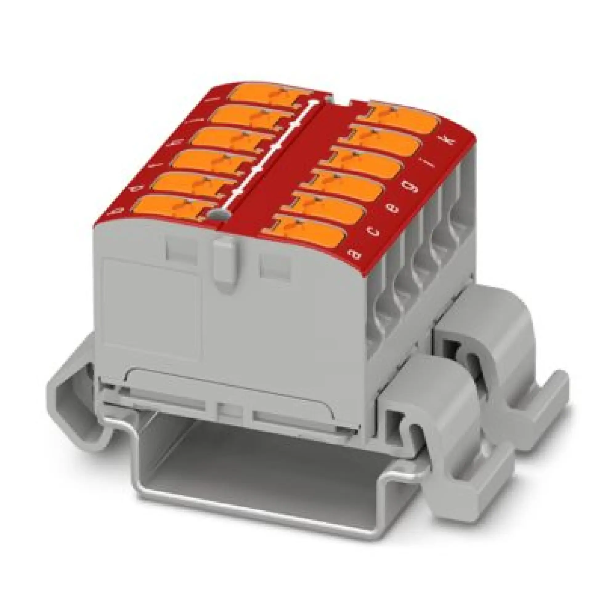 Phoenix Contact 1019534 Distribution block PTVFIX 12X2,5-NS35A RD (img_001)