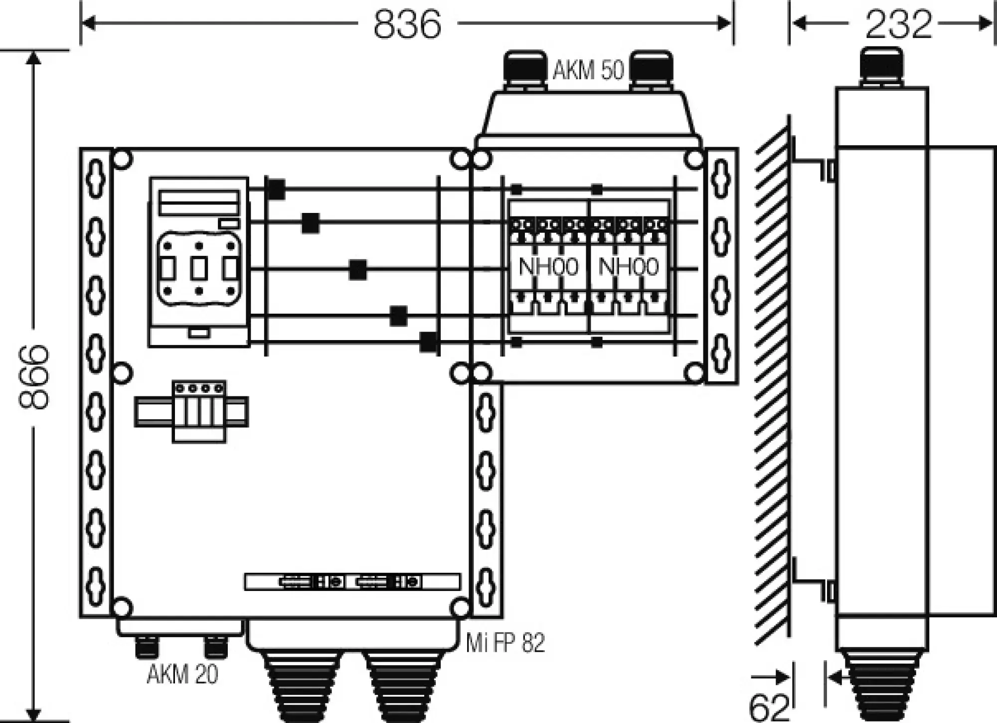 Hensel 20001504 anschlussfertiger Verteiler 2x3xNH 00 , 125 A, 5polige Sammelschiene 250 A Mi AS 6142 S (img_002) Hensel 20001504 anschlussfertiger Verteiler 2x3xNH 00 , 125 A, 5polige Sammelschiene 250 A Mi AS 6142 S (img_002)
