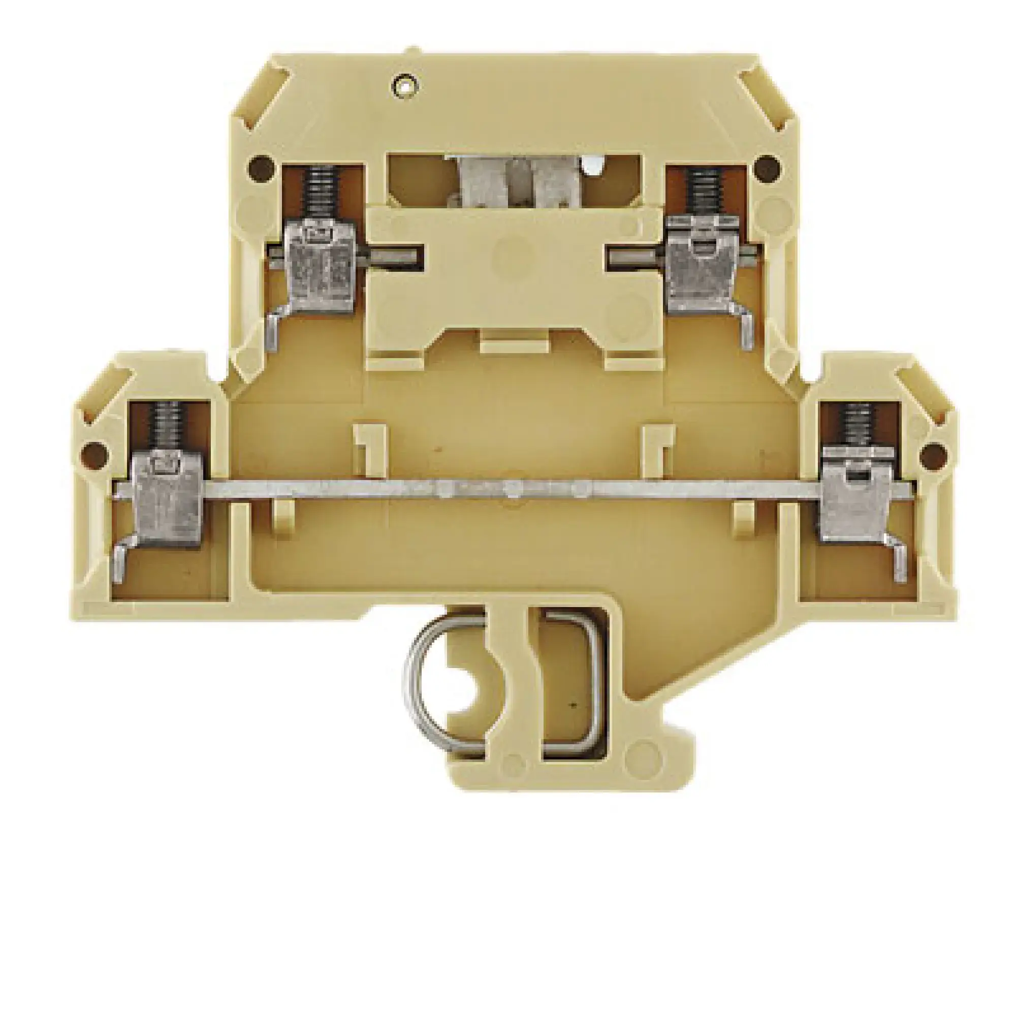 Weidmüller 0687360000 Multi-tier modular terminal, Screw connection, beige / yellow, 4 mm², 400 V, 400 V, Number of connections: 4, Number of levels: 2, TS 32, V-2, PA 66 (img_001) Weidmüller 0687360000 Multi-tier modular terminal, Screw connection, beige / yellow, 4 mm², 400 V, 400 V, Number of connections: 4, Number of levels: 2, TS 32, V-2, PA 66 (img_001)