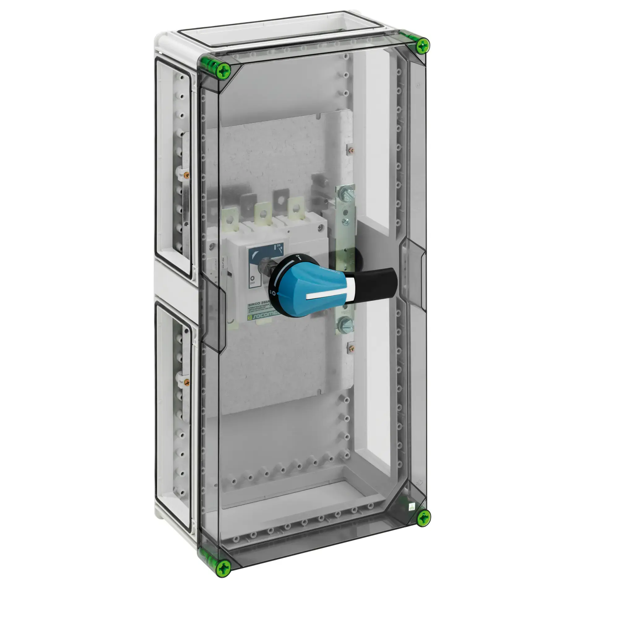 Spelsberg 03242501 Empty enclosure for switchgear, Type of protection IP65, Impact strength IK08, Protection class II, Un 690V AC, Rated voltage 500V DC, Halogen free (img_001)
