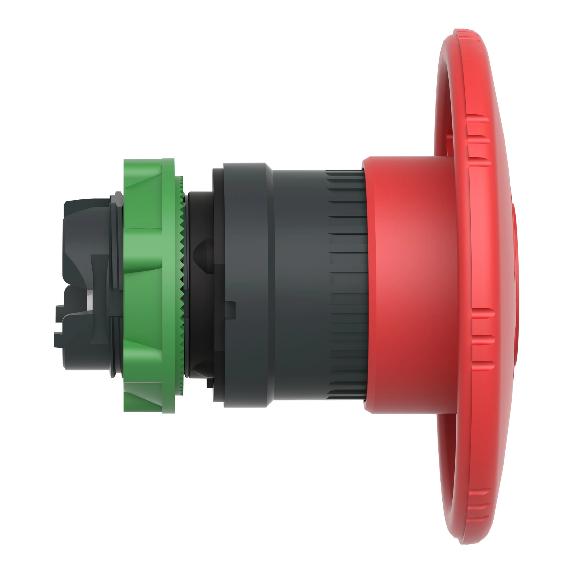 Schneider Electric ZB5AS864 Emergency Stop Switch, Front Element, Harmony XB5, Plastic, 22mm, Red, Mushroom 60mm, Twist Release (img_003)