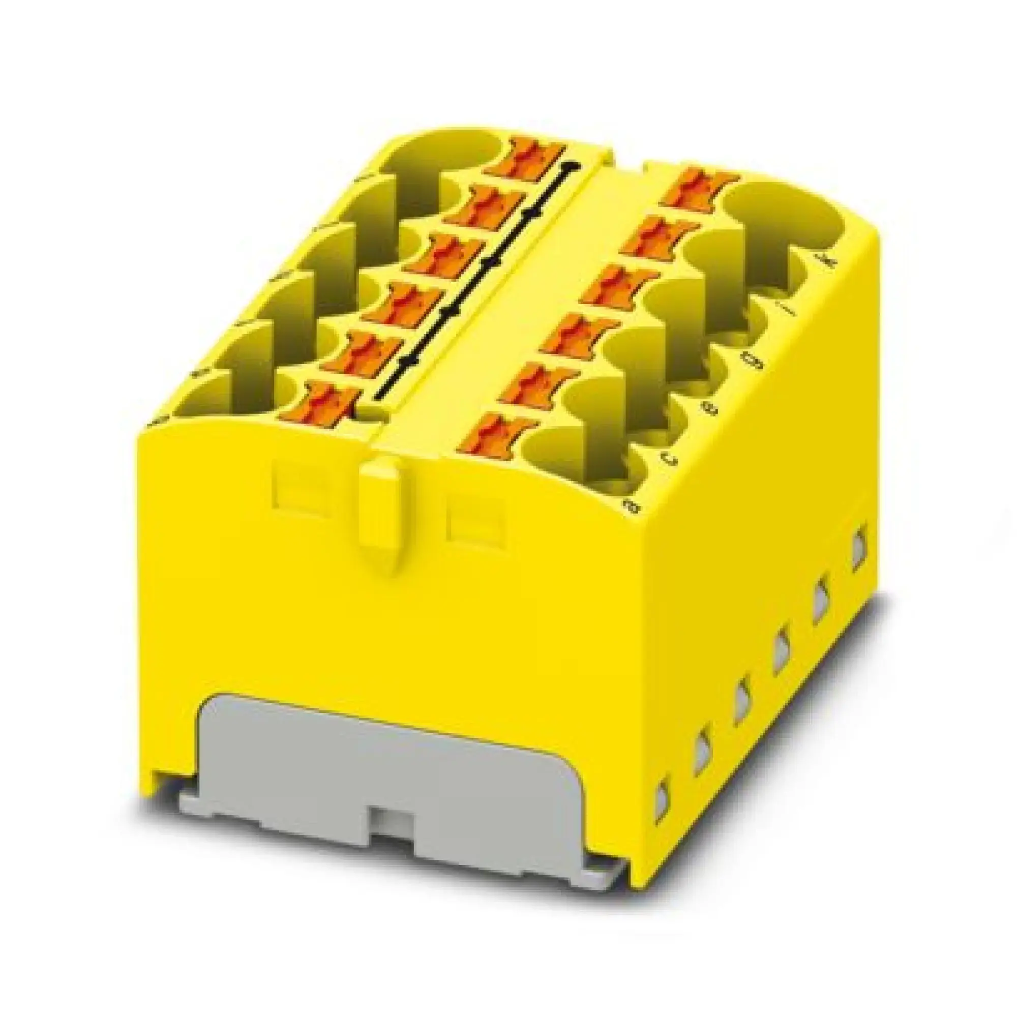 Phoenix Contact 3273950 Distribution block PTFIX 12X4-G YE (img_001)