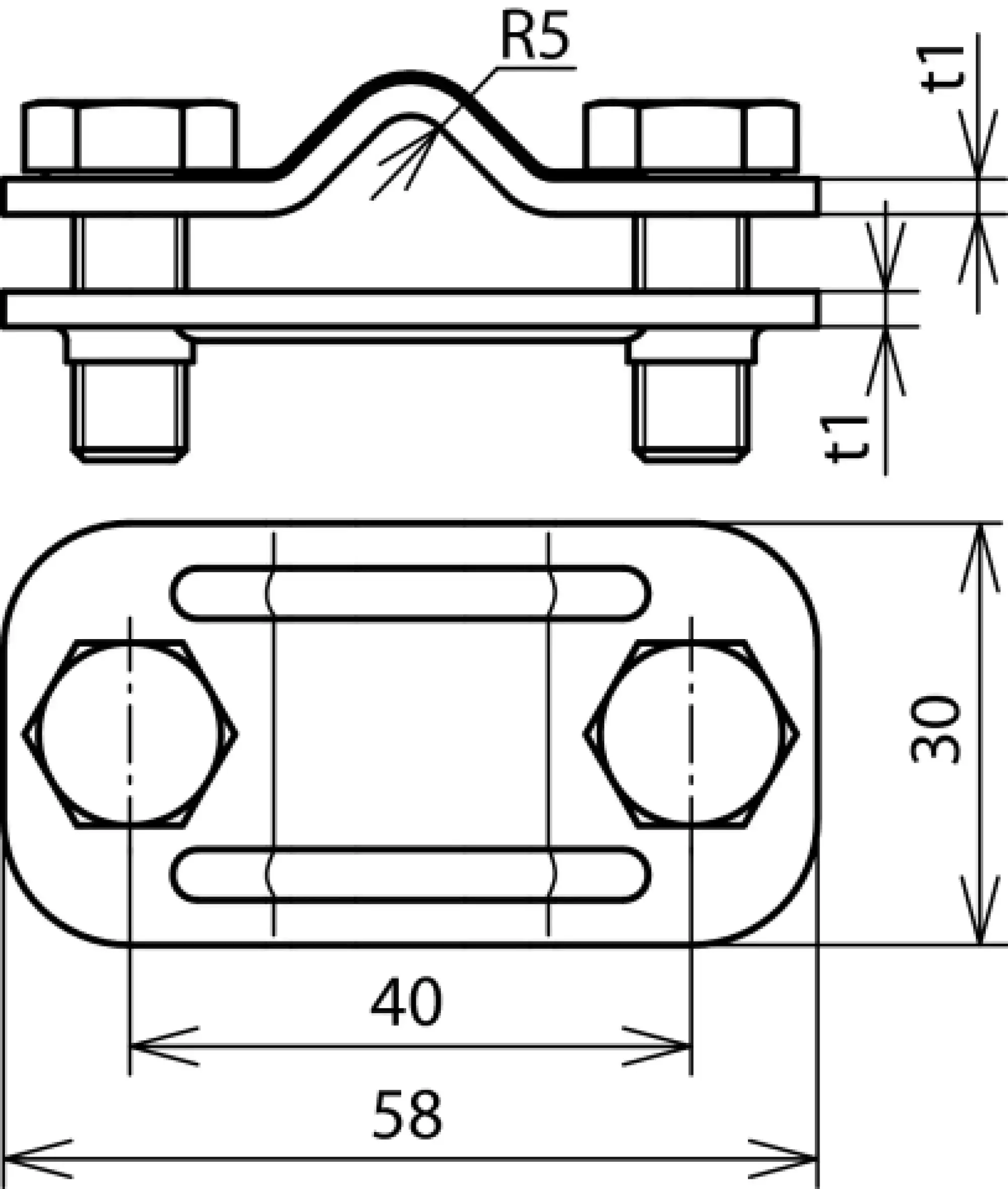 Dehn 459039 UNI disconnecting clamp, StSt for Rd 8-10/Fl 30mm (img_002) Dehn 459039 UNI disconnecting clamp, StSt for Rd 8-10/Fl 30mm (img_002)