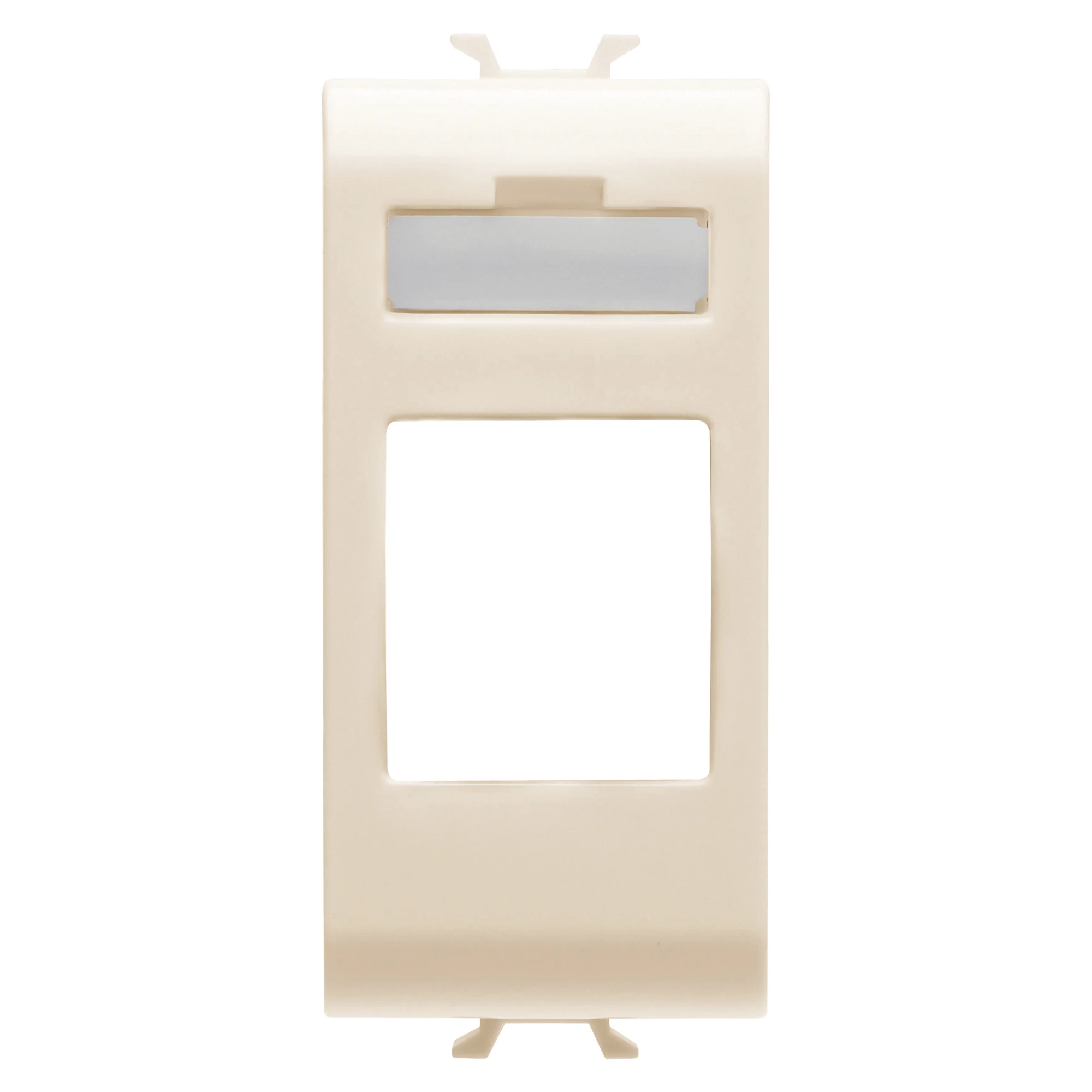 GEWISS GW11431 Leerdose 1M fuer RJ45-Module Cremeweiss (img_001)