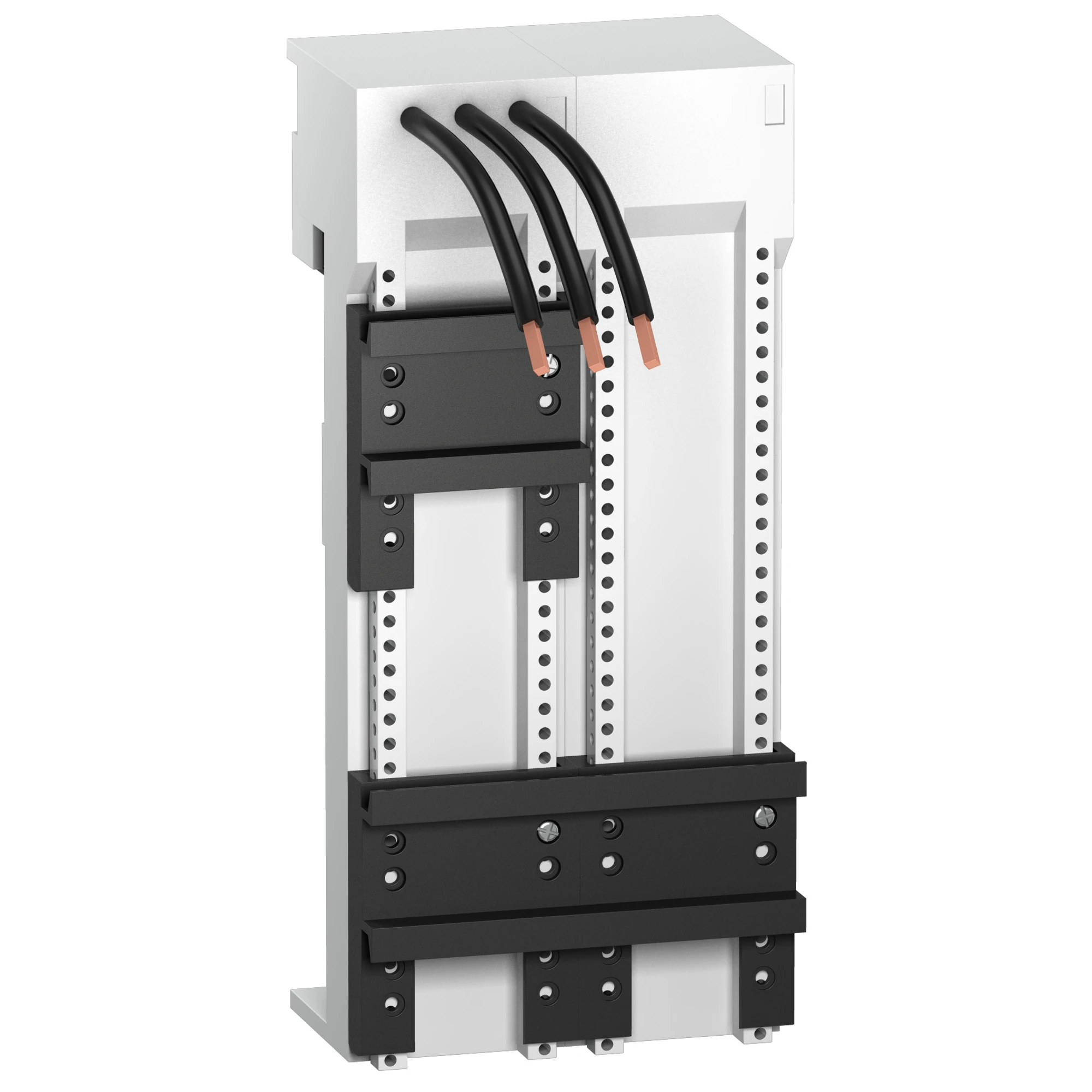 Schneider Electric LA9ZA32623 Busbar system adapter, 2x3p, 32A, 90x200x63mm, IP20 (img_001)