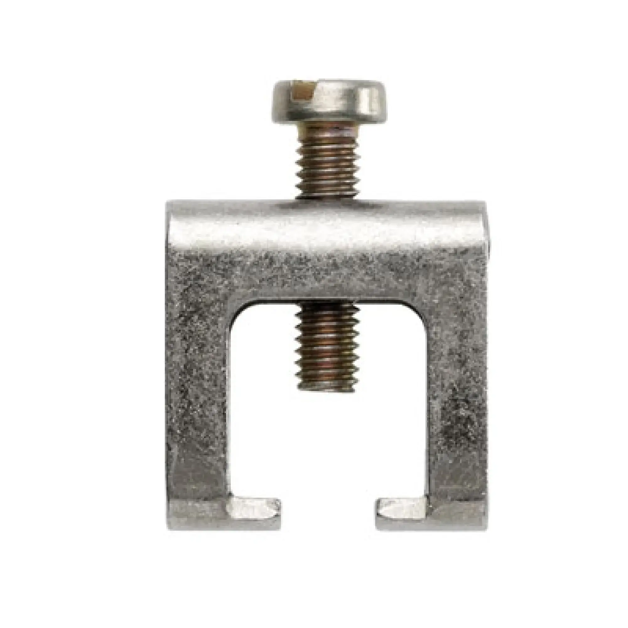 Weidmüller 0459500000 Clamping yoke (bus-bar), Clamping yoke, silver, 6 mm², Width: 8 mm, M 4, Steel (img_001)