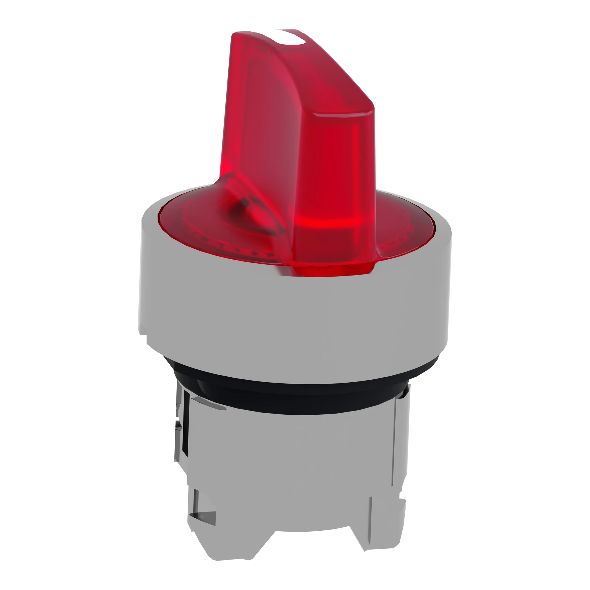 Schneider Electric ZB4BK1343 Illuminated Selector Switch, Front Element, Harmony XB4, Metal, 22mm, Red, for Universal LED, 3 Positions, Latching (img_007) Schneider Electric ZB4BK1343 Illuminated Selector Switch, Front Element, Harmony XB4, Metal, 22mm, Red, for Universal LED, 3 Positions, Latching (img_007)