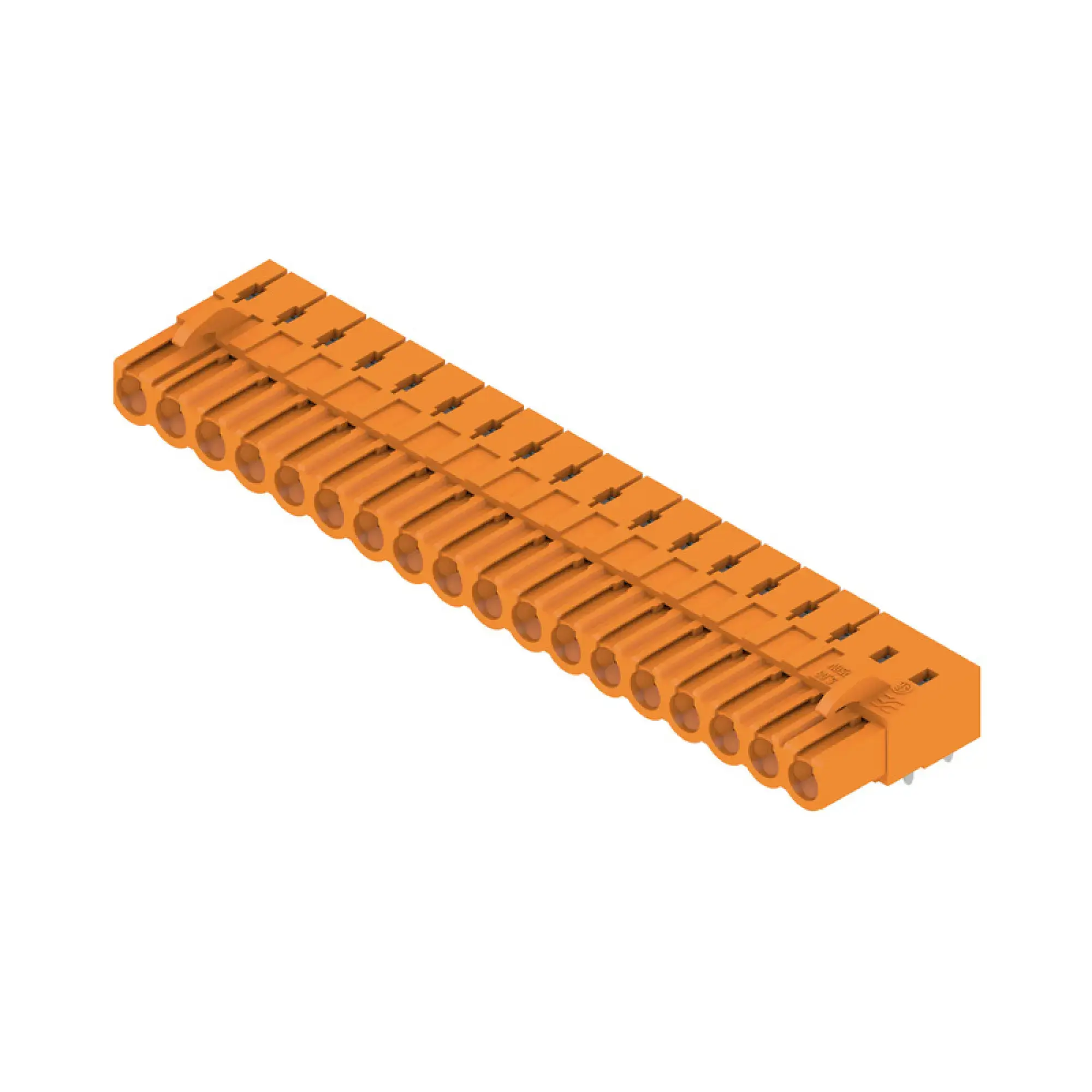 Weidmüller 1648470000 PCB connector (board connection), 320 V, 23 A, Pitch in mm: 5.08, Number of poles: 18, THT solder connection, Box (img_001) Weidmüller 1648470000 PCB connector (board connection), 320 V, 23 A, Pitch in mm: 5.08, Number of poles: 18, THT solder connection, Box (img_001)