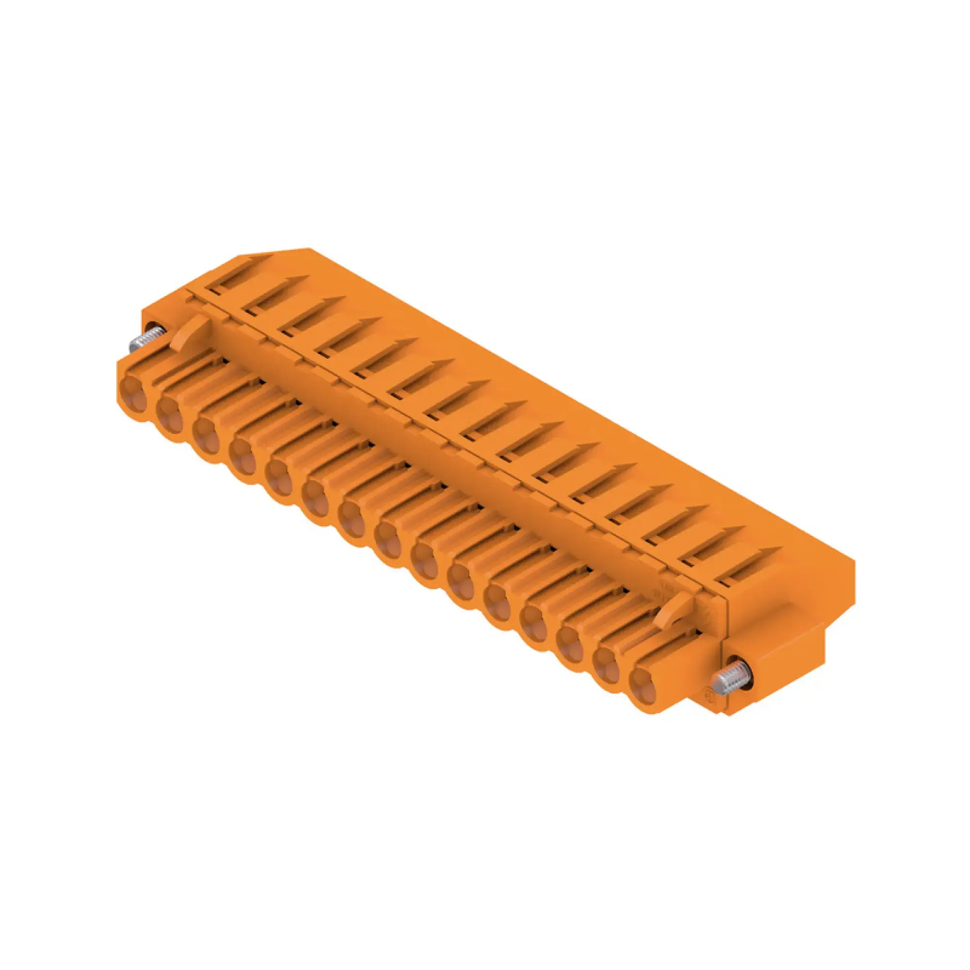 Weidmüller 1950440000 PCB connector (wire connection), 320 V, 23 A, Pitch in mm: 5.08, 4 mm², Number of poles: 15, Clamping yoke connection, Box (img_001) Weidmüller 1950440000 PCB connector (wire connection), 320 V, 23 A, Pitch in mm: 5.08, 4 mm², Number of poles: 15, Clamping yoke connection, Box (img_001)