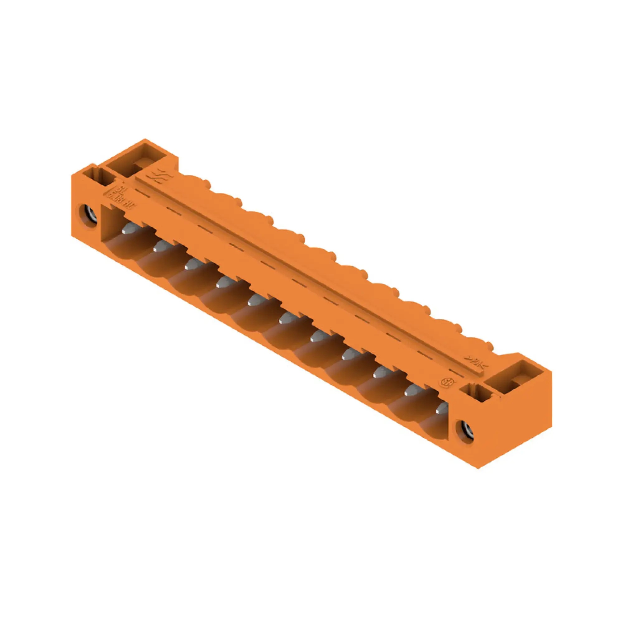 Weidmüller 1148910000 PCB connector (board connection), 320 V, 24 A, Pitch in mm: 5.08, Number of poles: 11, THT solder connection, Box (img_001)