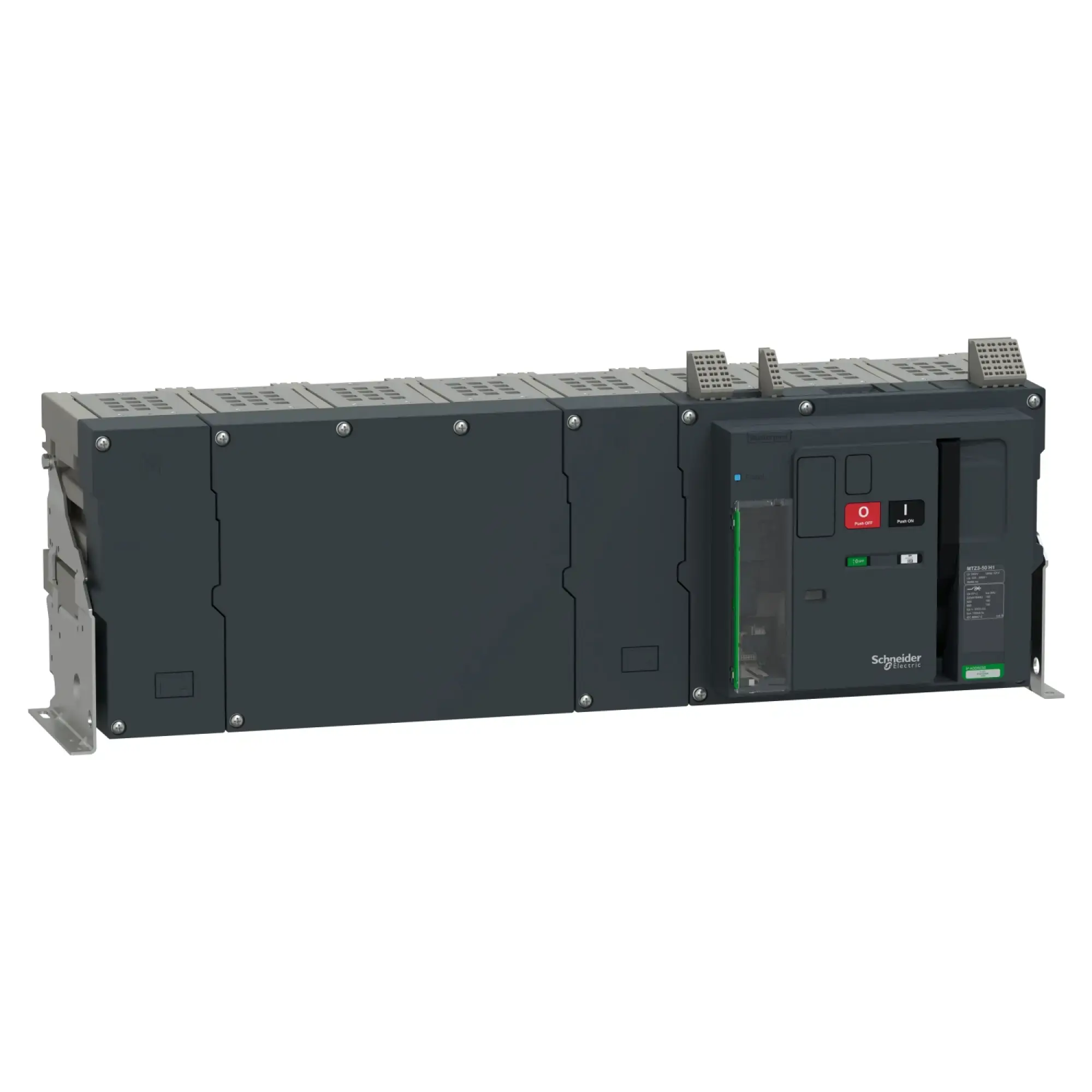 Schneider Electric LV948115 MasterPacT MTZ3 50 5000A H1 100kA/440VAC (Icu) 4P Grundschalter Festeinbau für MicroLogic Active (img_002)