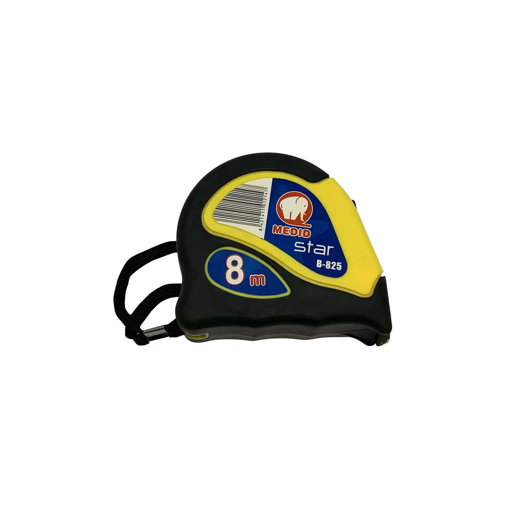 MEDID B825 Tape measure STAR, 2K housing, locking device and clip, unpacked 5m x 25 mm (img_001)