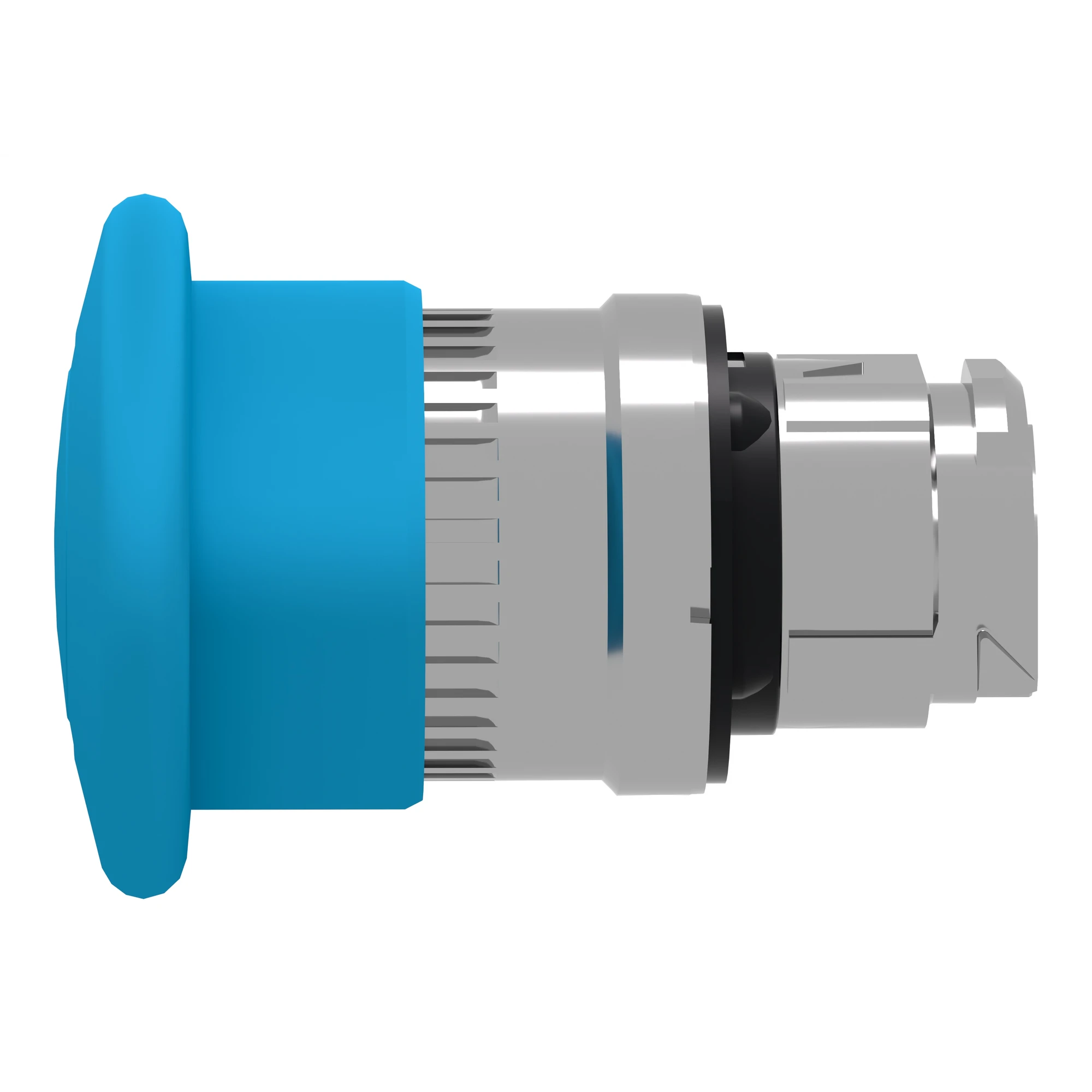 Schneider Electric ZB4BT6 Mushroom Push Button, Front Element, Harmony XB4, Metal, 22mm, Blue, Mushroom 40mm, Pull Release (img_006)