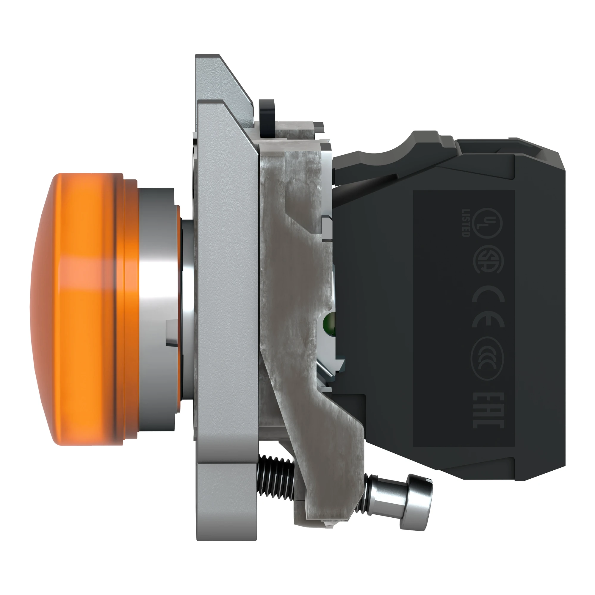 Schneider Electric XB4FW35M5 Illuminated push-button, Harmony XB4F, metal, 30mm, orange, universal LED, smooth dome, 1NO+1NC, 230-240V AC (img_005) Schneider Electric XB4FW35M5 Illuminated push-button, Harmony XB4F, metal, 30mm, orange, universal LED, smooth dome, 1NO+1NC, 230-240V AC (img_005)