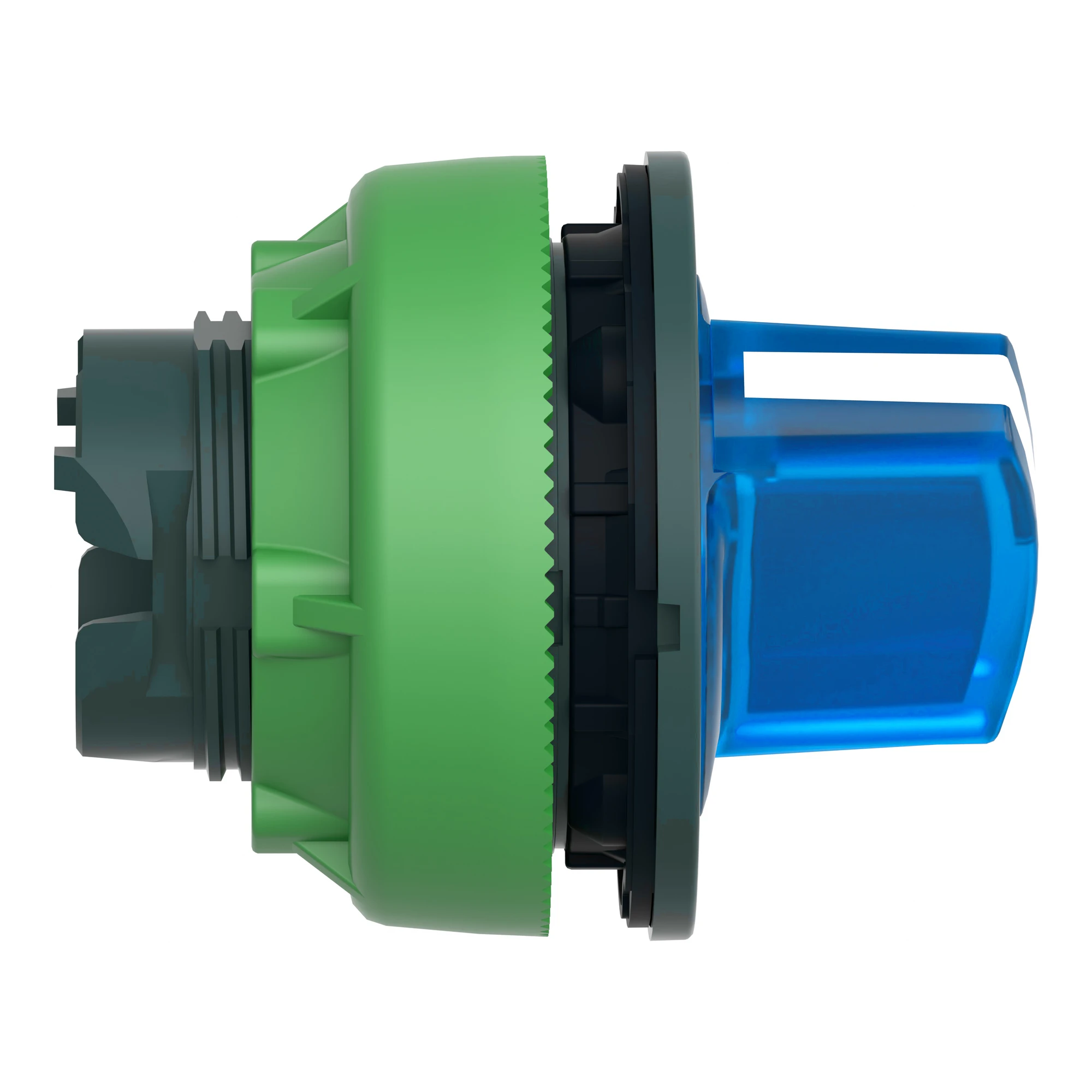 Schneider Electric ZB5FK1263 Illuminated Selector Switch, Front Element, Harmony XB5F, Plastic, 30mm, Blue, for Universal LED, 2 Positions, Latching (img_007) Schneider Electric ZB5FK1263 Illuminated Selector Switch, Front Element, Harmony XB5F, Plastic, 30mm, Blue, for Universal LED, 2 Positions, Latching (img_007)