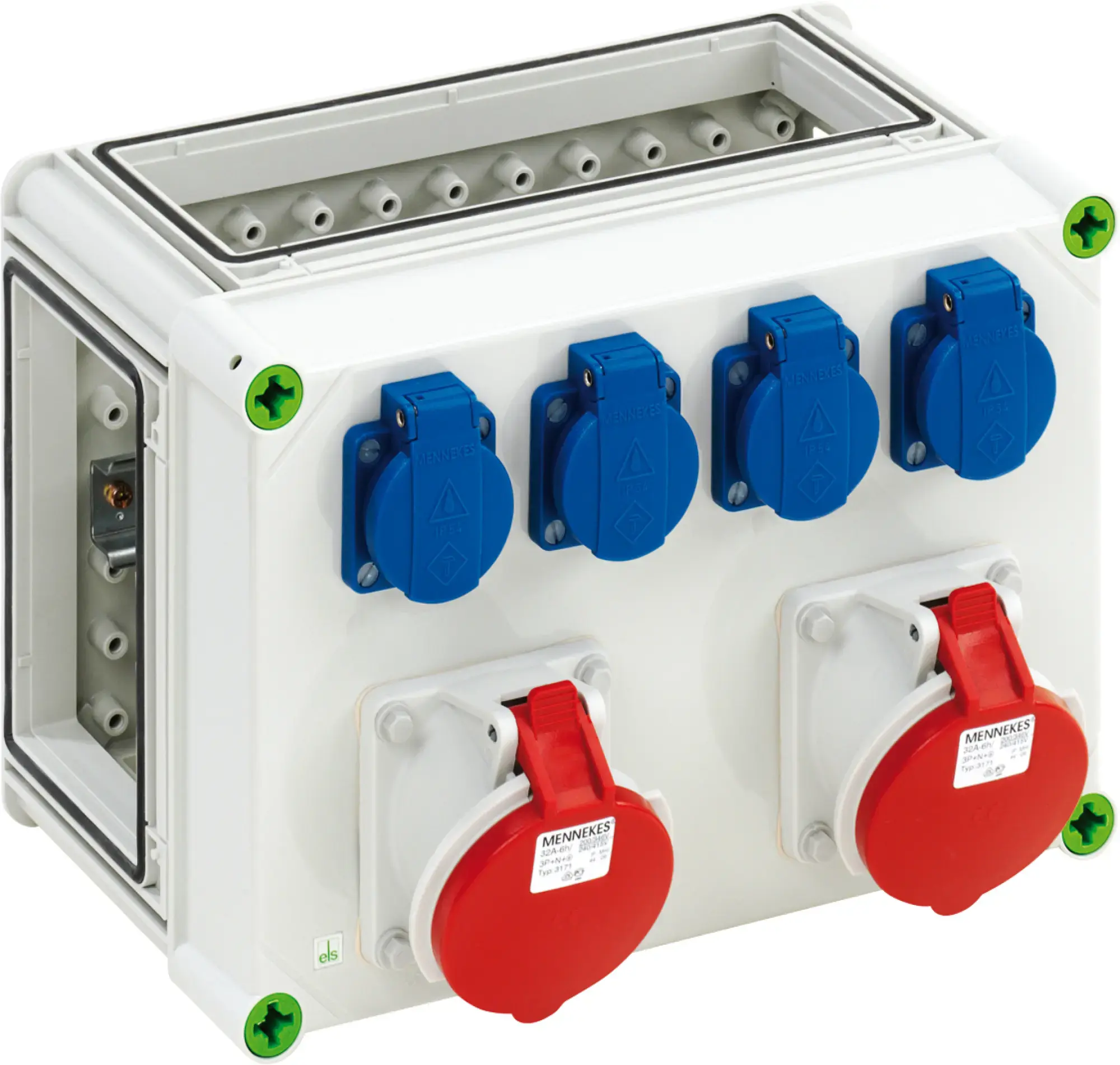 Spelsberg 01049101 Socket enclosure, Type of protection IP44, Impact strength IK08, Protection class II, Rated voltage 400V AC, Halogen free (img_001) Spelsberg 01049101 Socket enclosure, Type of protection IP44, Impact strength IK08, Protection class II, Rated voltage 400V AC, Halogen free (img_001)