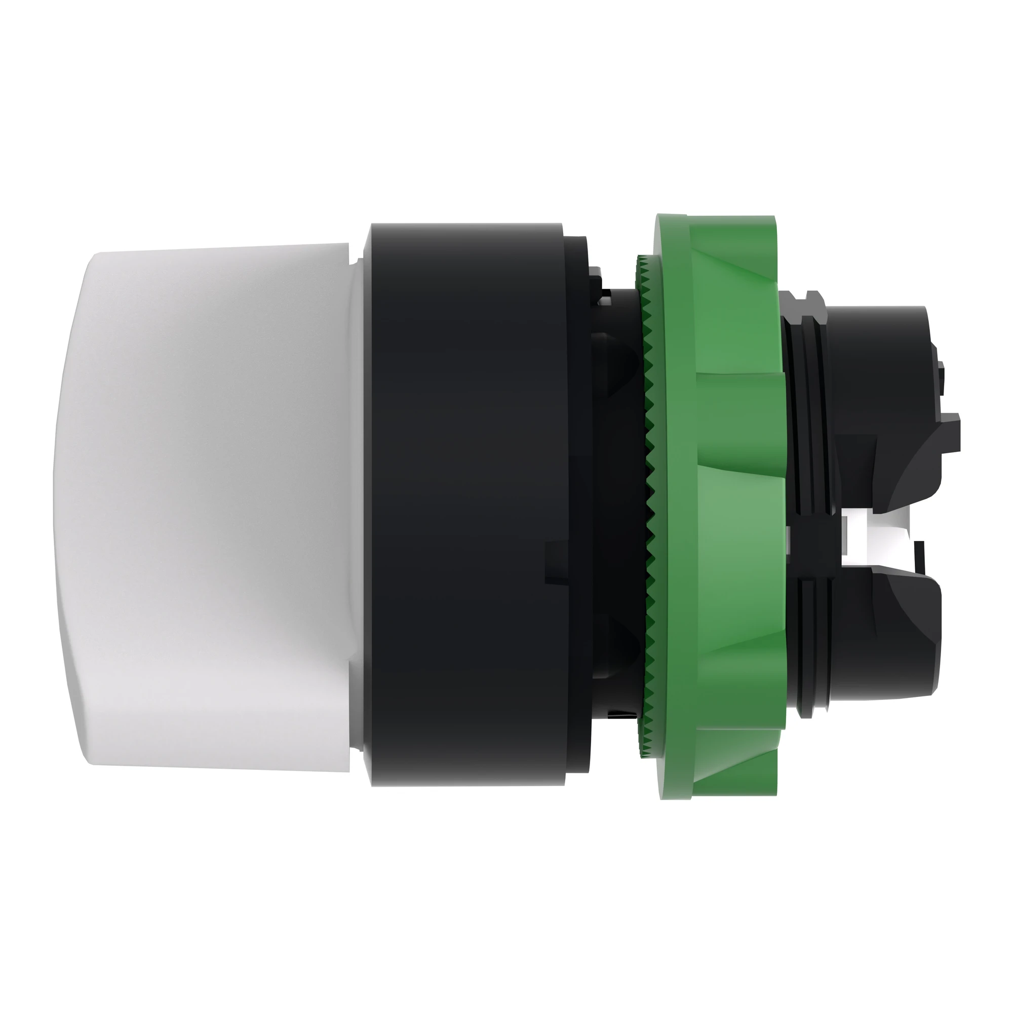 Schneider Electric ZB5AD201 Selector switch, front element, Harmony XB5, plastic, 22mm, white, 2 positions, latching (img_006)