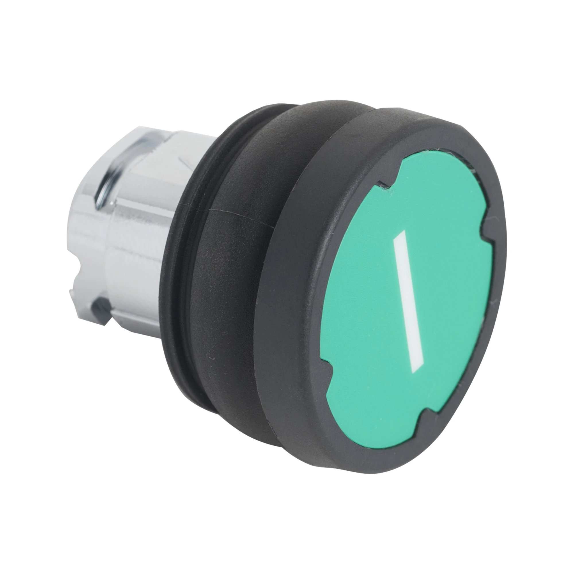 Schneider Electric ZB4BC38023 Front element for push-button ZB4, momentary, green, Ø 22 mm (img_001)