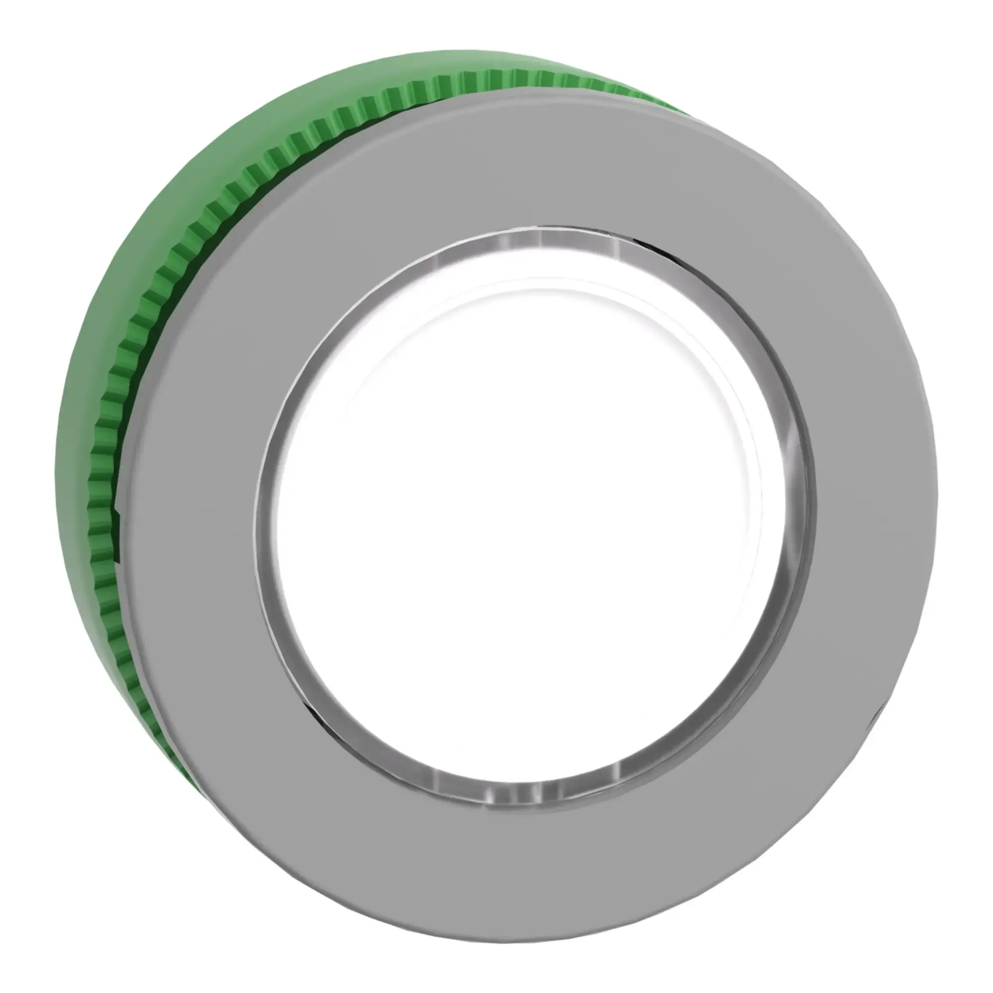 Schneider Electric ZB5FV013C0 Pilot light, front element, Harmony XB5F, plastic, 30mm, antimicrobial, light grey, white, for universal LED (img_009)