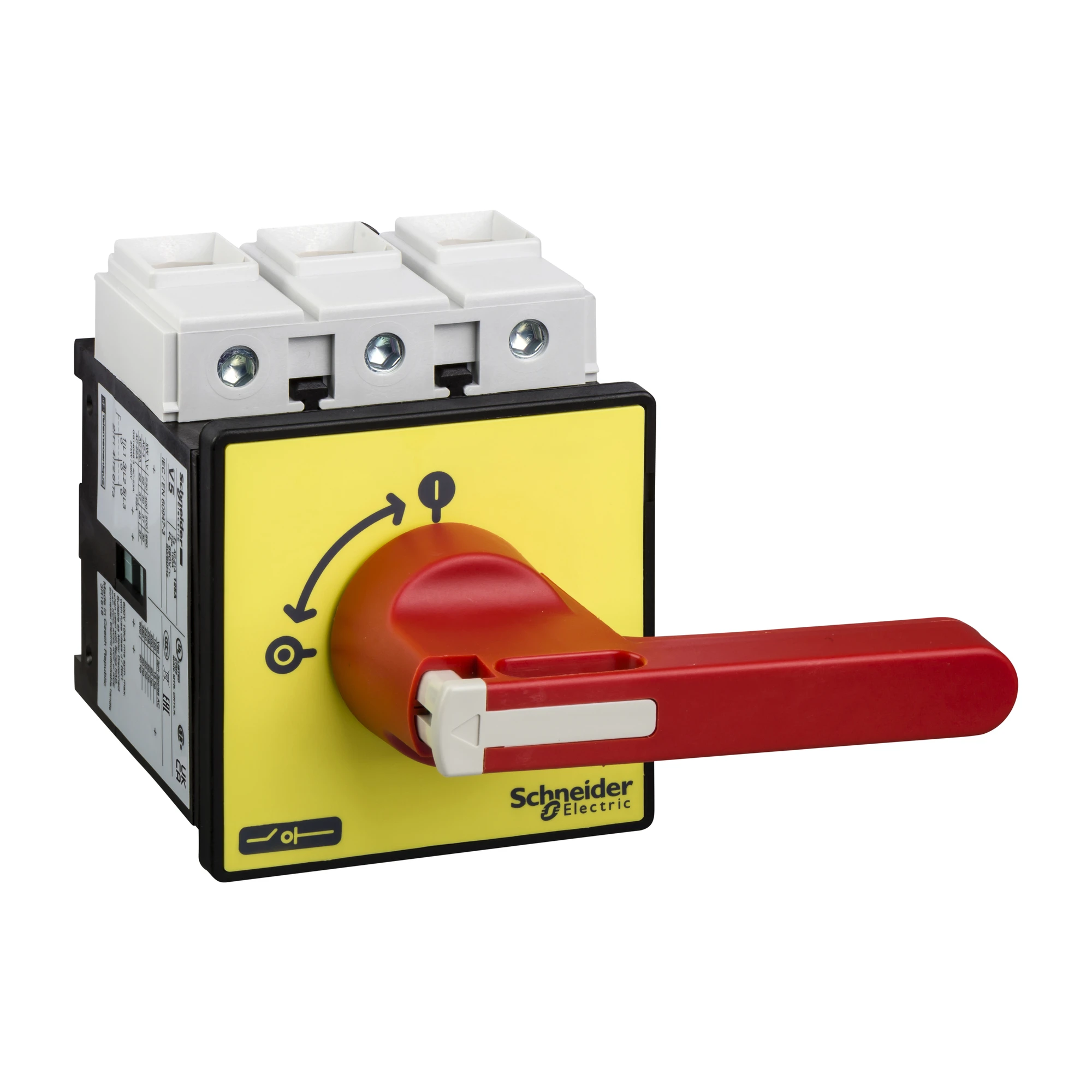 Schneider Electric VCF6 Emergency-Stop/Main Switch, 4-hole mounting, 3p, 690V, 175A, long red lockable handle (img_001) Schneider Electric VCF6 Emergency-Stop/Main Switch, 4-hole mounting, 3p, 690V, 175A, long red lockable handle (img_001)