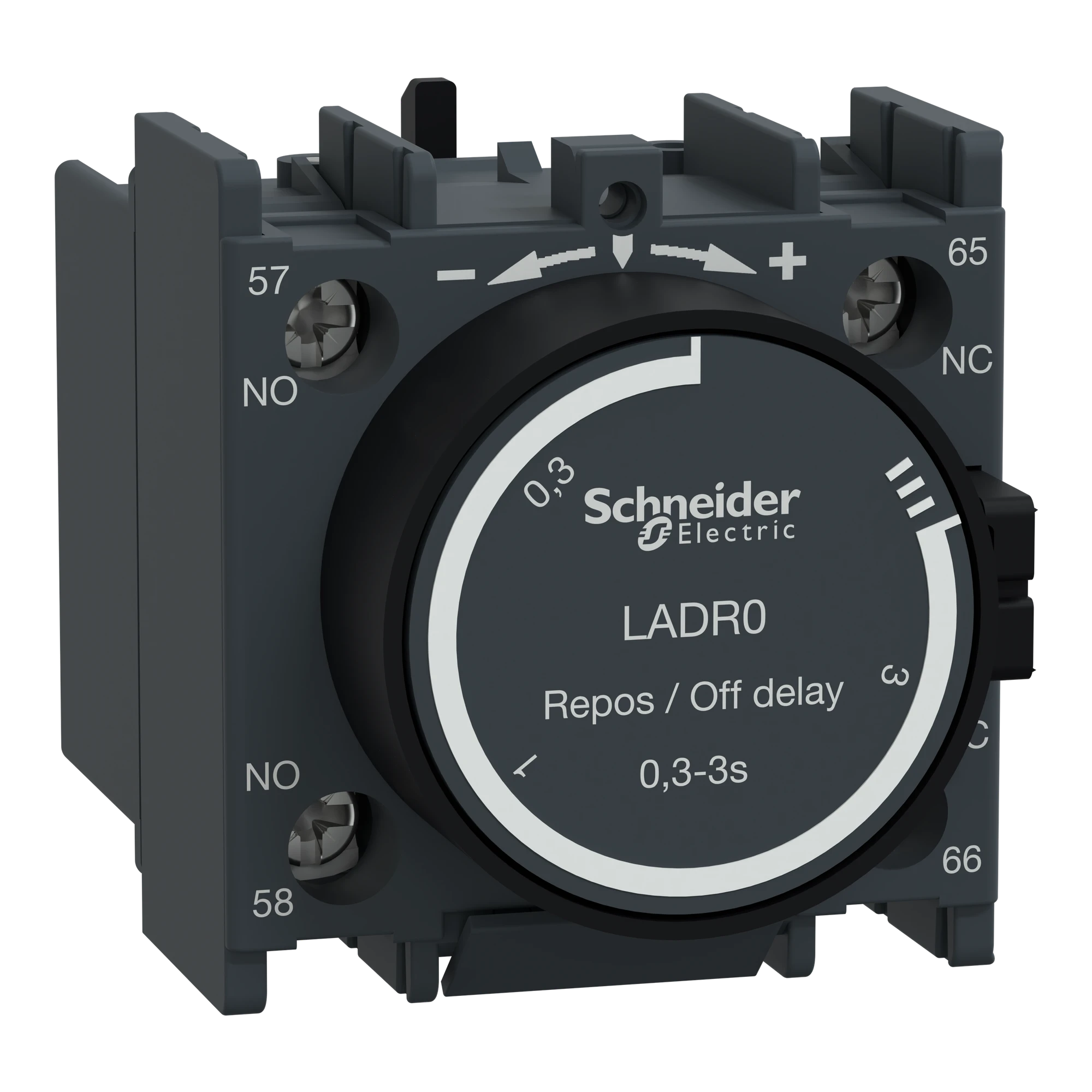 Schneider Electric LADR0 Time block, delay return, 0.10-3.00s, screw connection (img_001) Schneider Electric LADR0 Time block, delay return, 0.10-3.00s, screw connection (img_001)