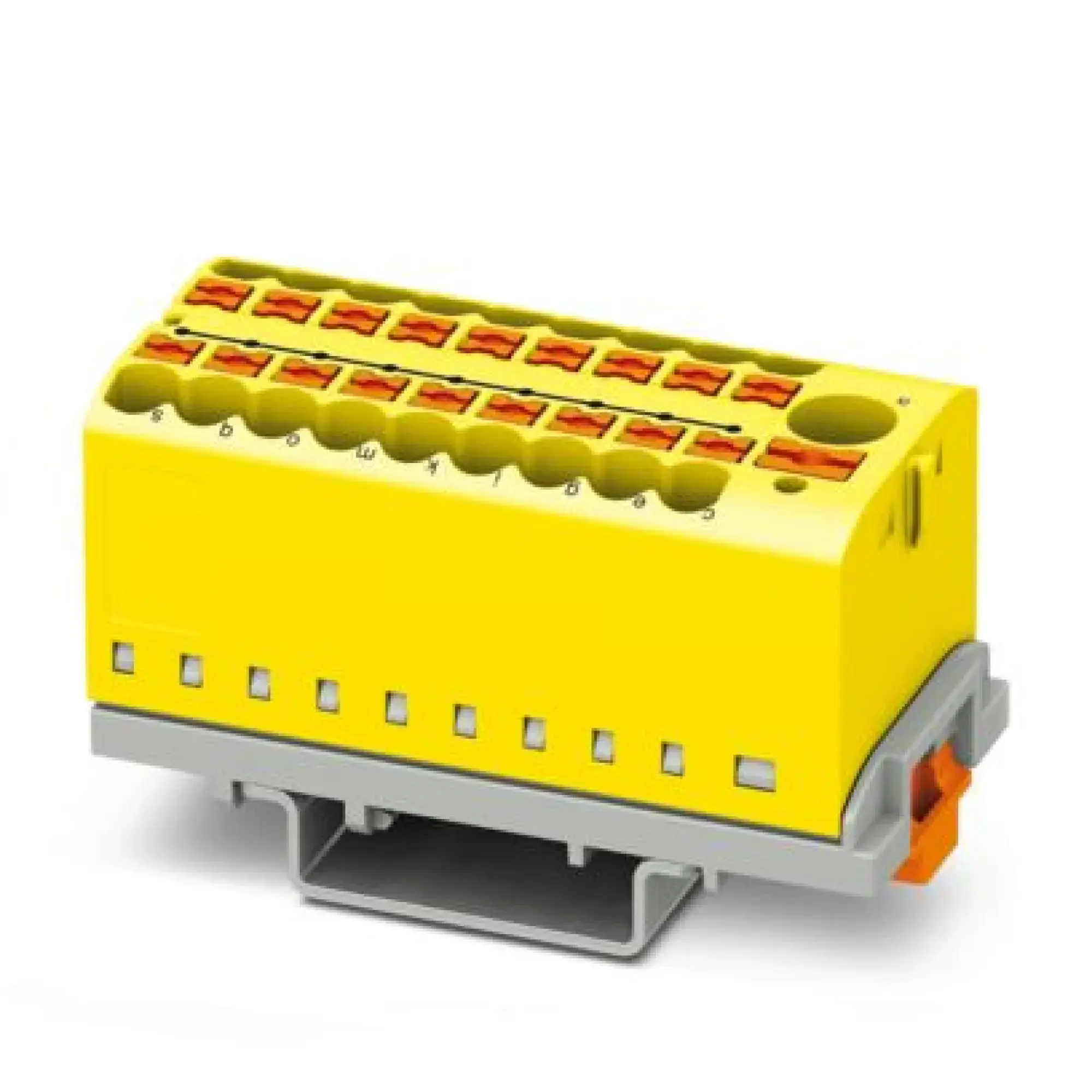 Phoenix Contact 3273116 Distribution block PTFIX 6/18X2,5-NS35 YE (img_001)