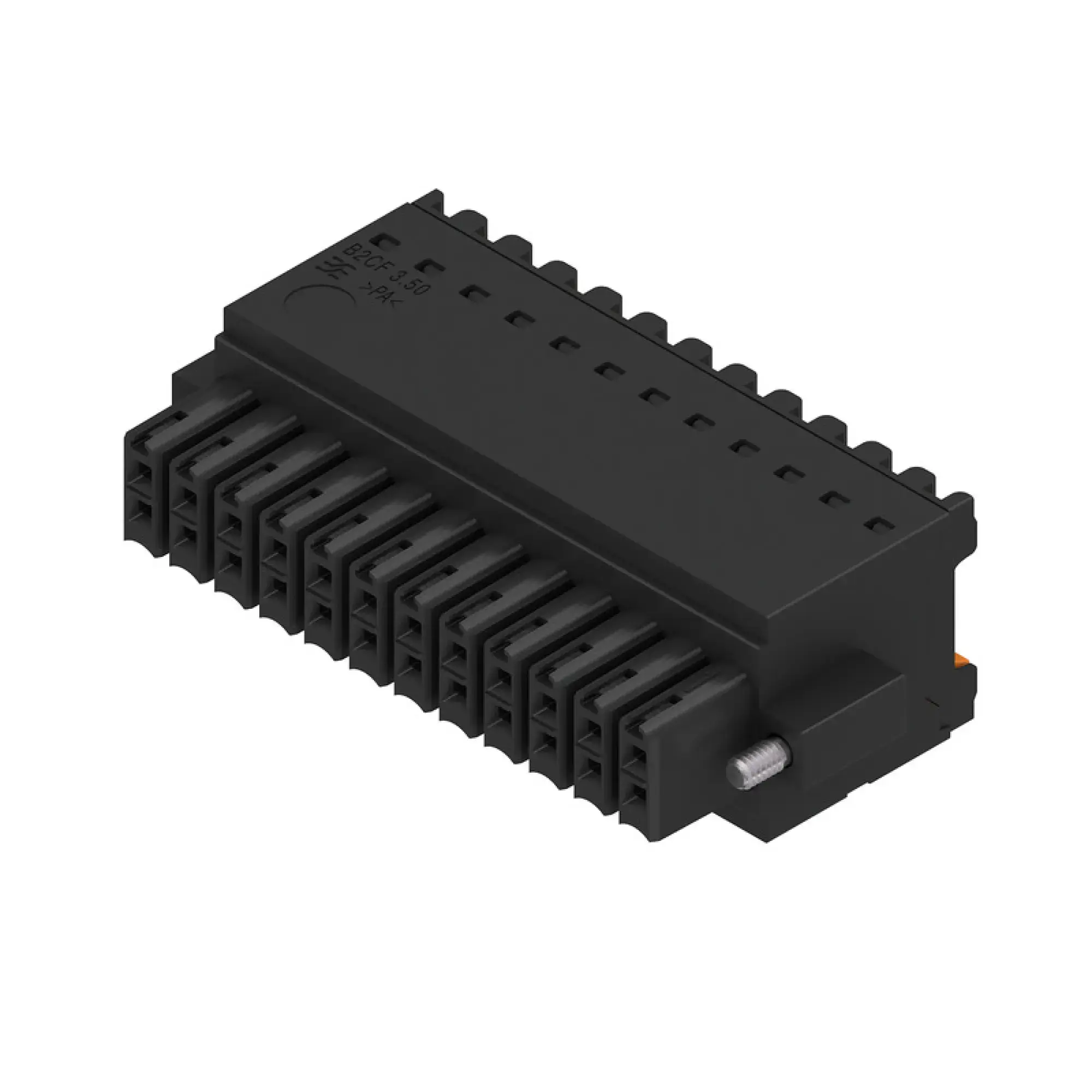 Weidmüller 1277970000 PCB connector (wire connection), 160 V, 13.4 A, Pitch in mm: 3.50, 1.5 mm², Number of poles: 24, PUSH IN with actuator, Box (img_001)